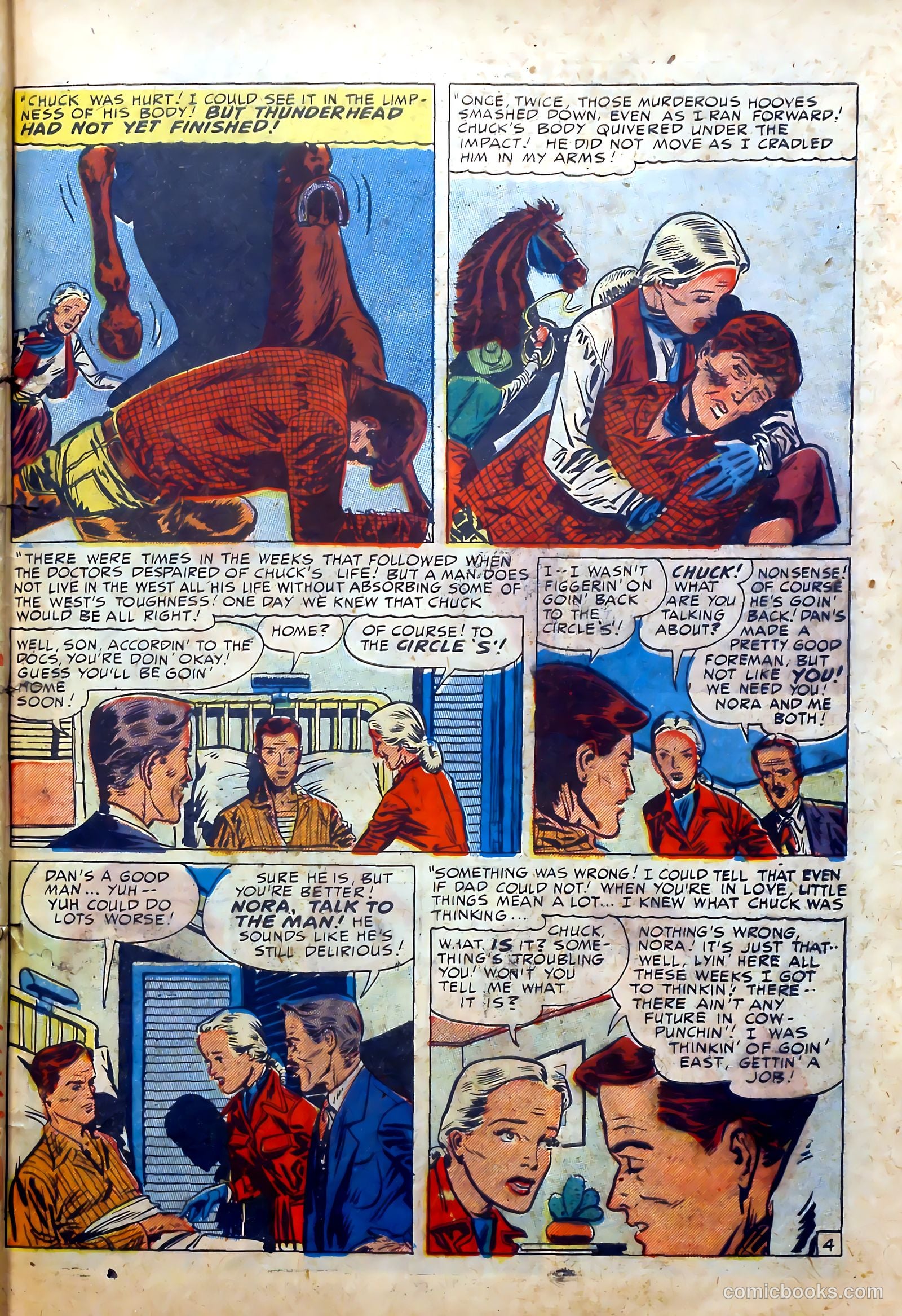 Real Romances #5 (1950) — page 43 of 52