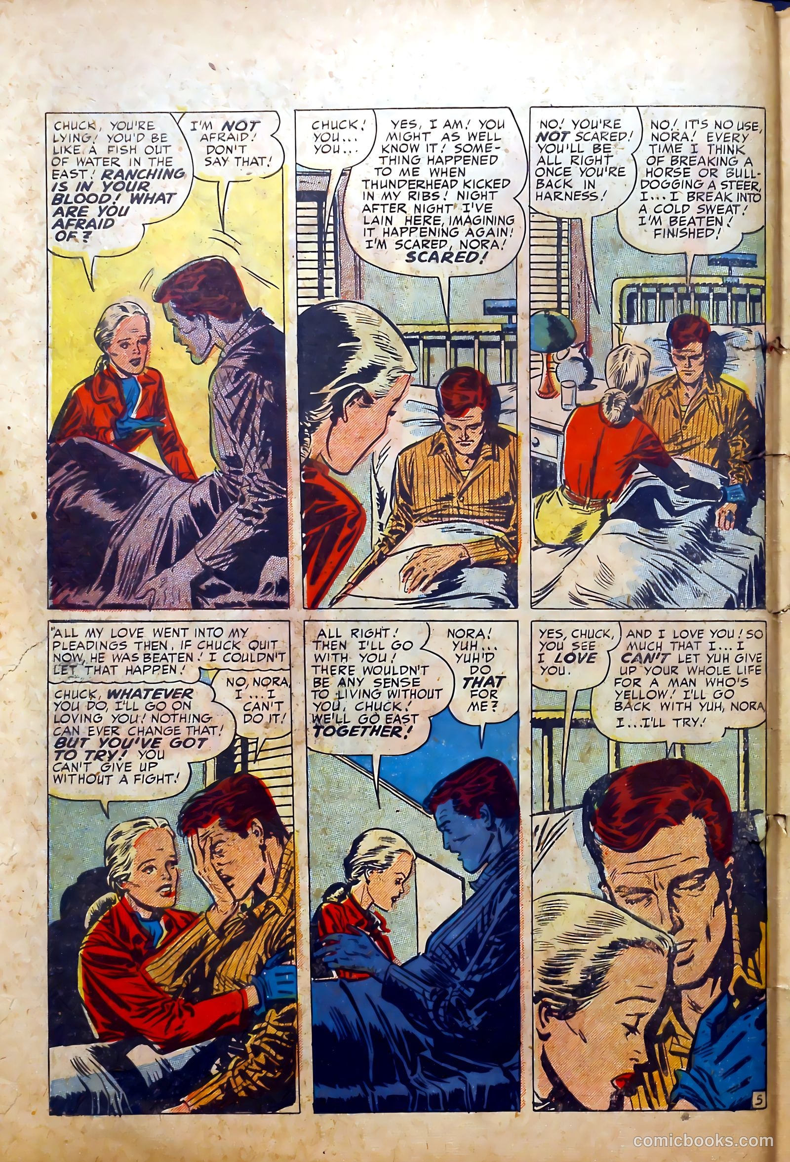 Real Romances #5 (1950) — page 44 of 52