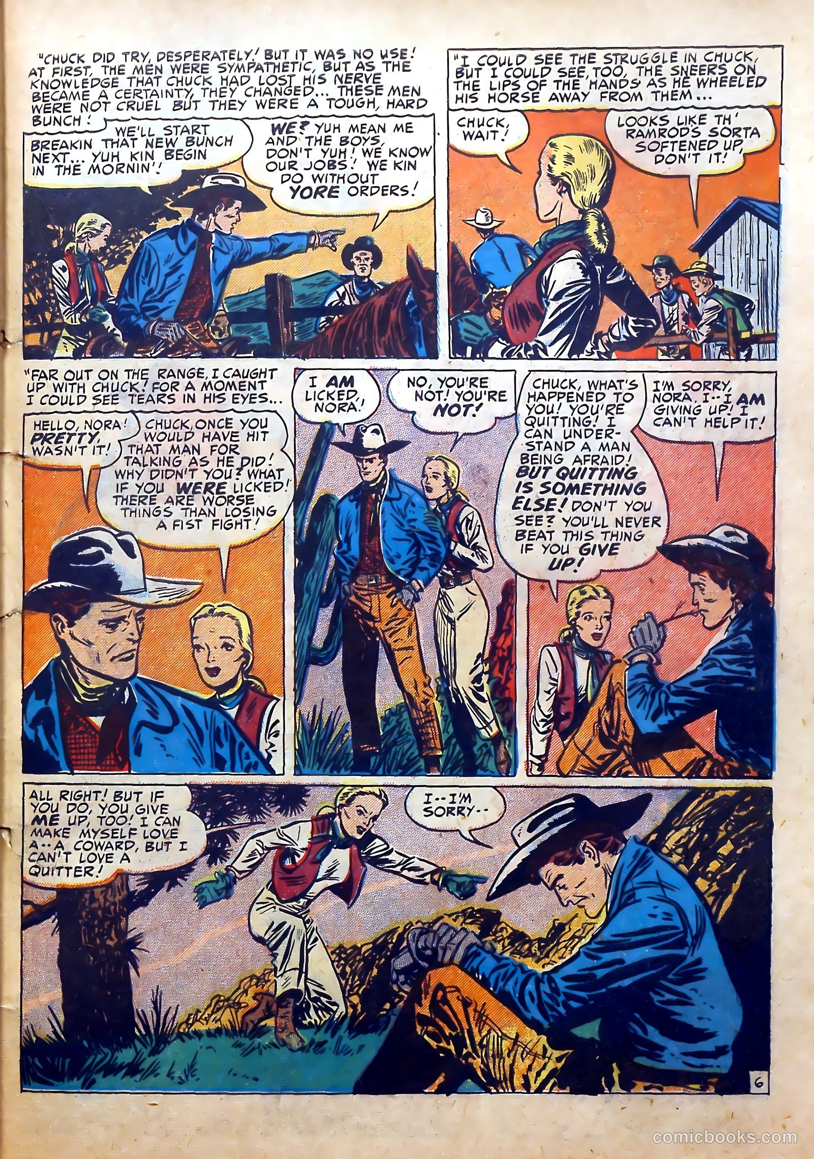 Real Romances #5 (1950) — page 45 of 52