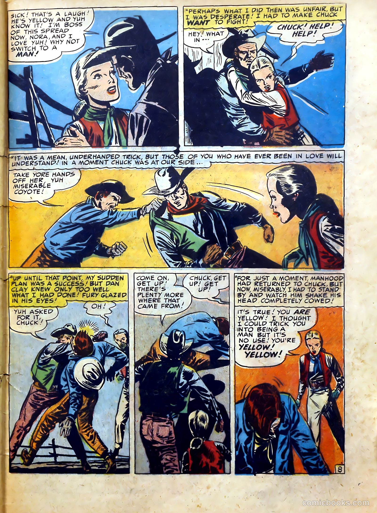 Real Romances #5 (1950) — page 47 of 52