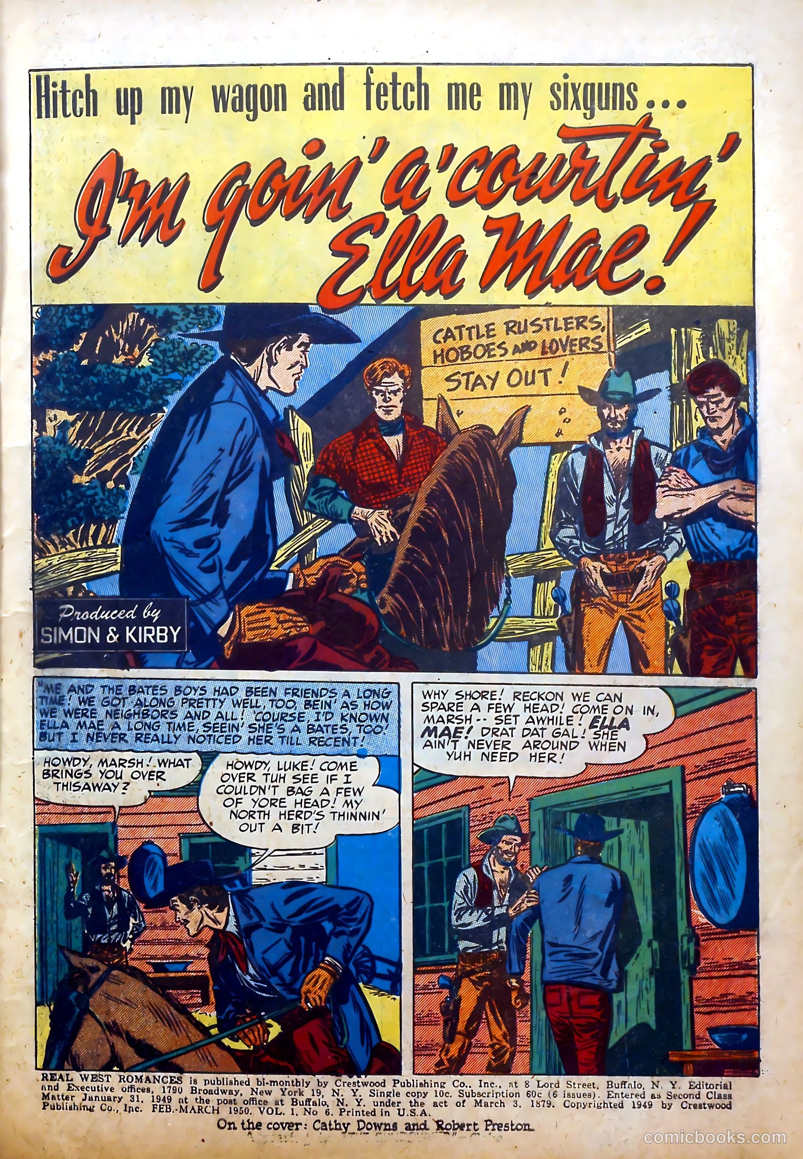 Real Romances #6 (1950) — page 3 of 52
