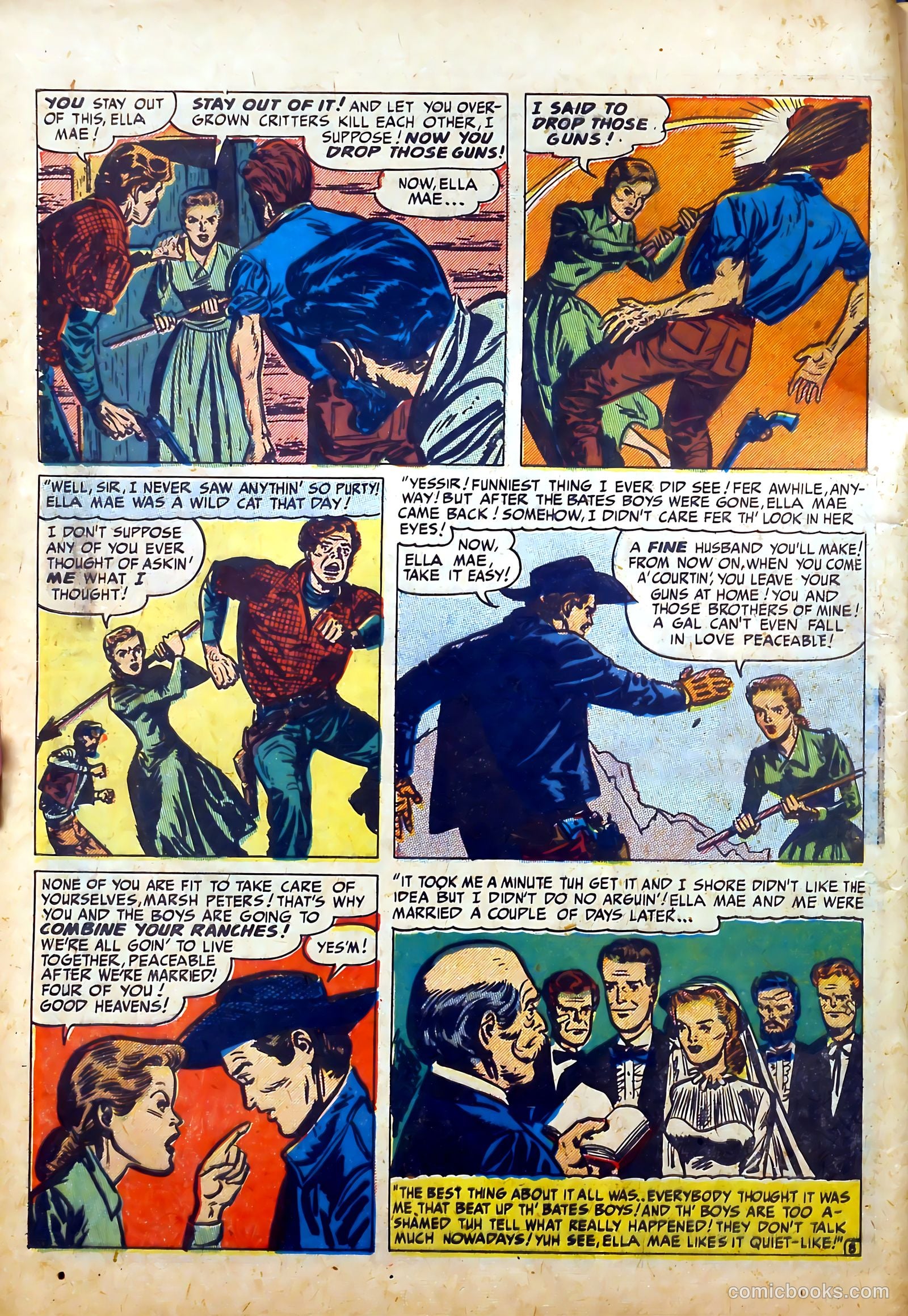 Real Romances #6 (1950) — page 10 of 52