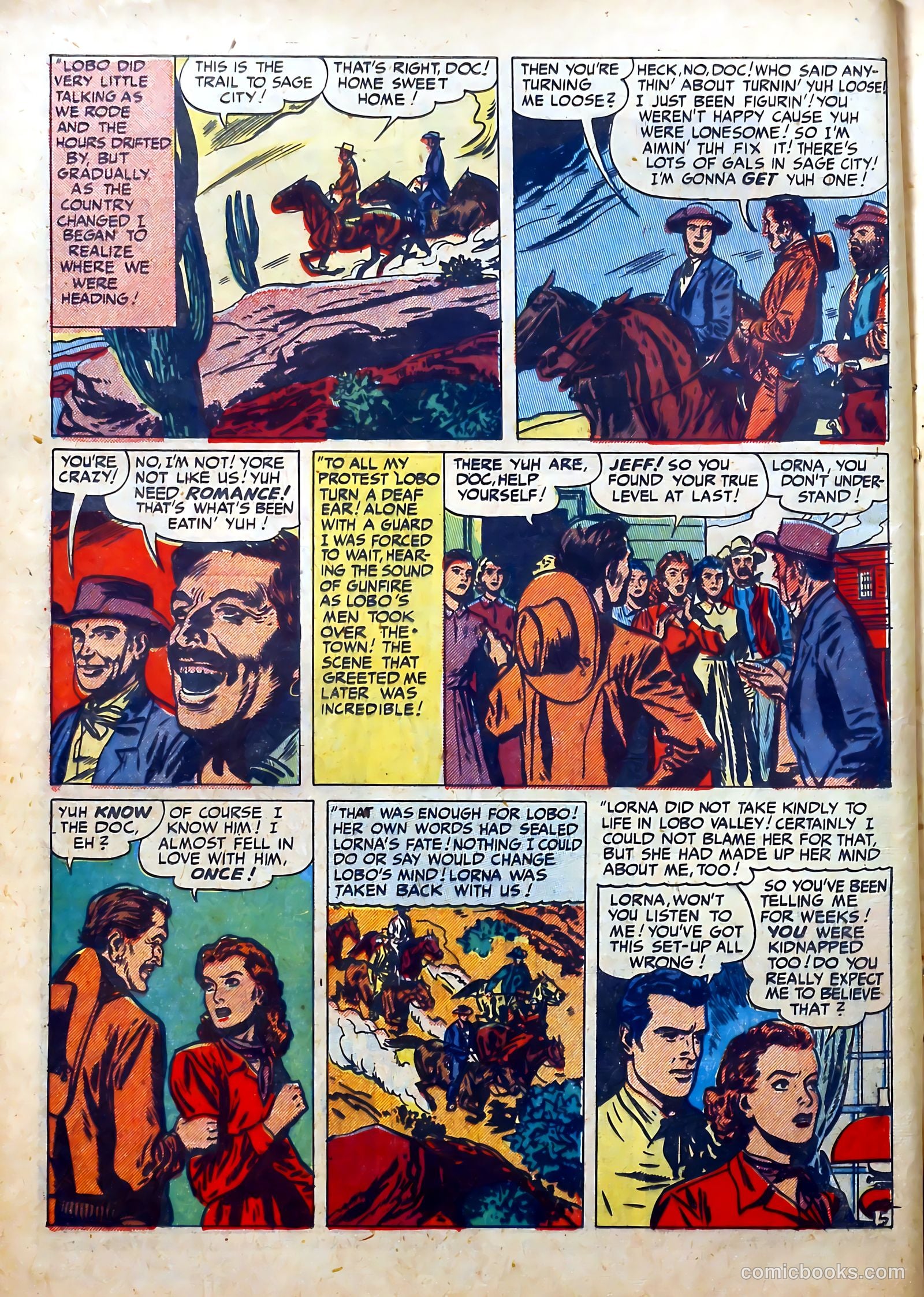 Real Romances #6 (1950) — page 16 of 52