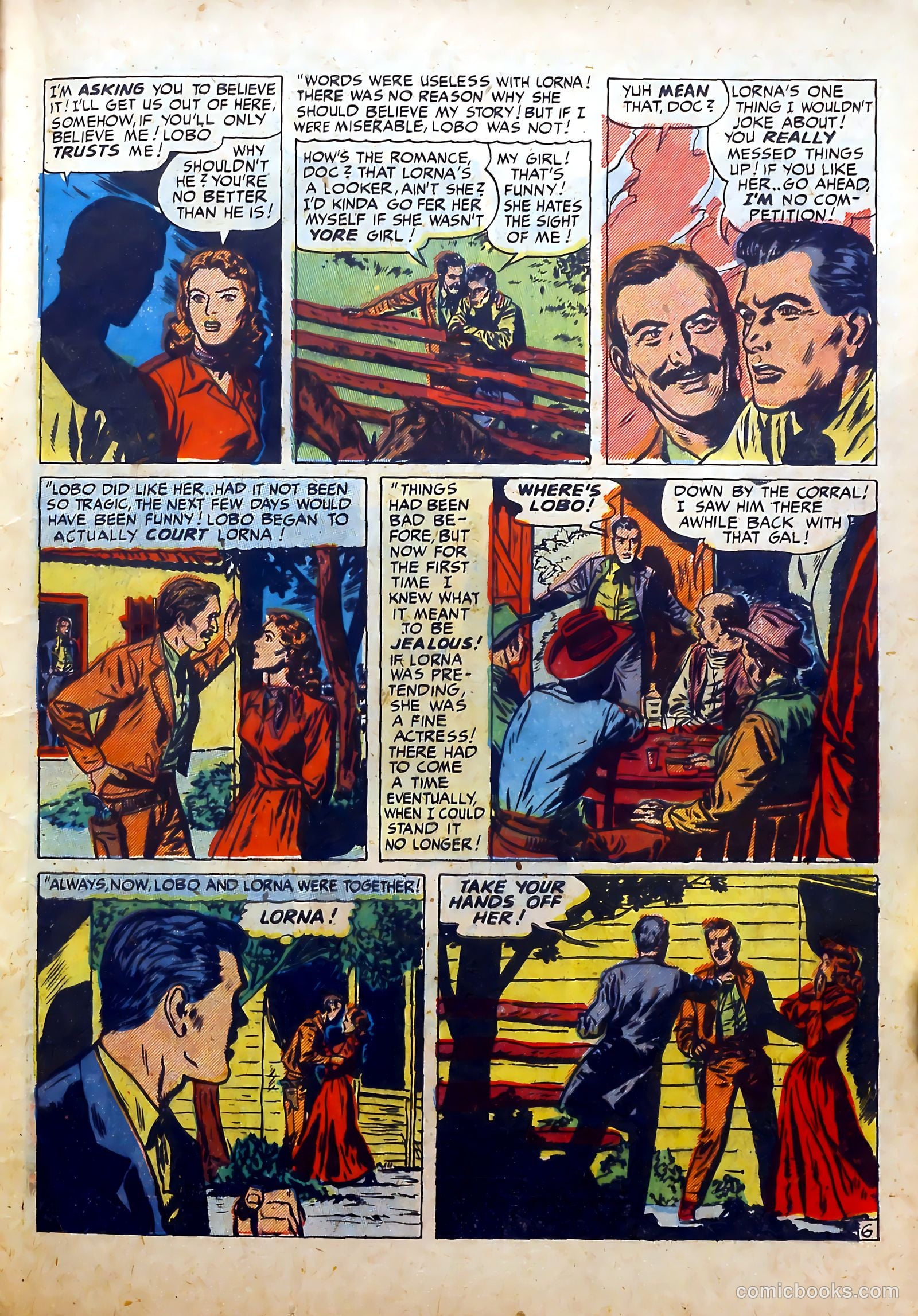 Real Romances #6 (1950) — page 17 of 52