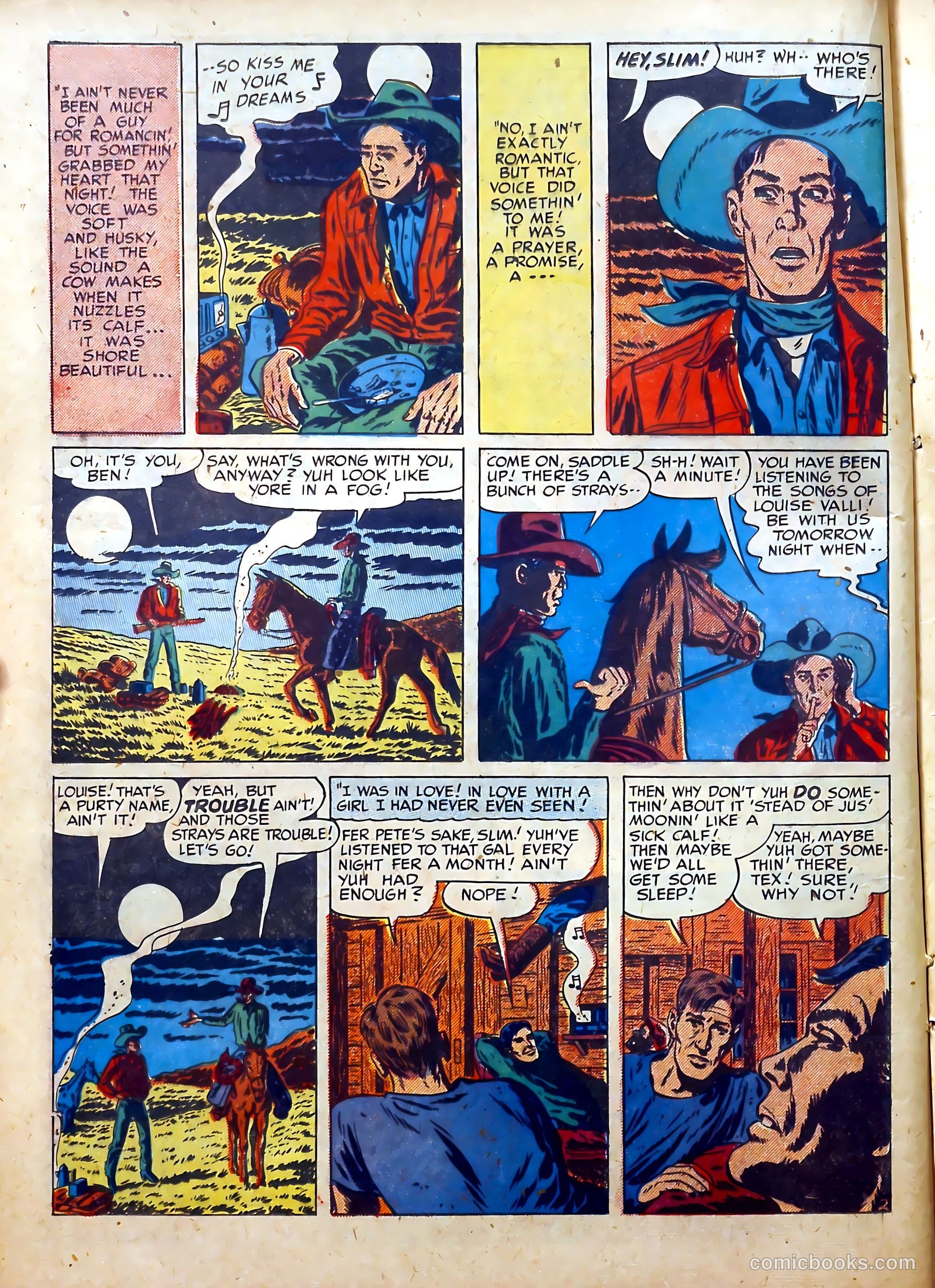 Real Romances #6 (1950) — page 22 of 52