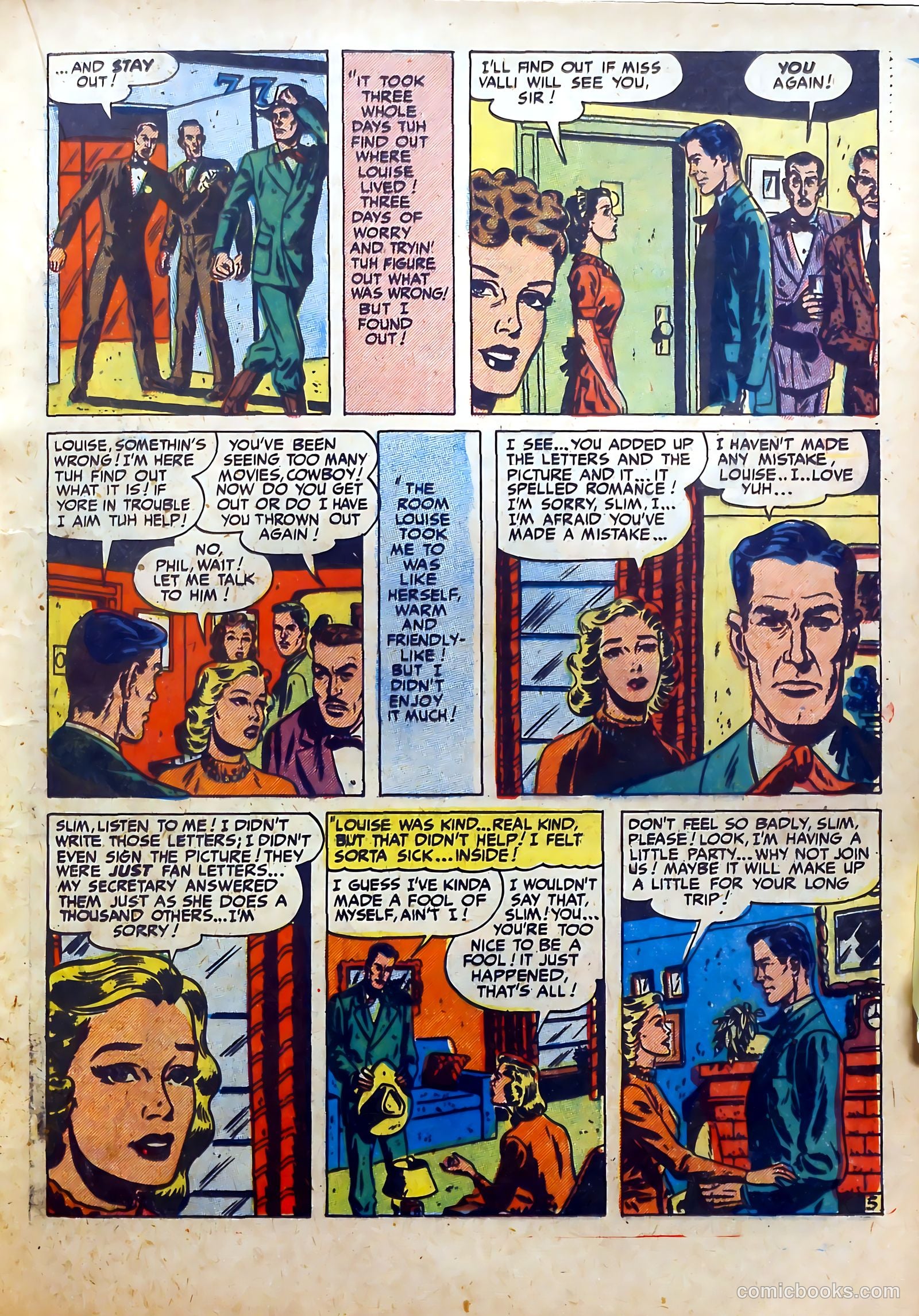 Real Romances #6 (1950) — page 25 of 52