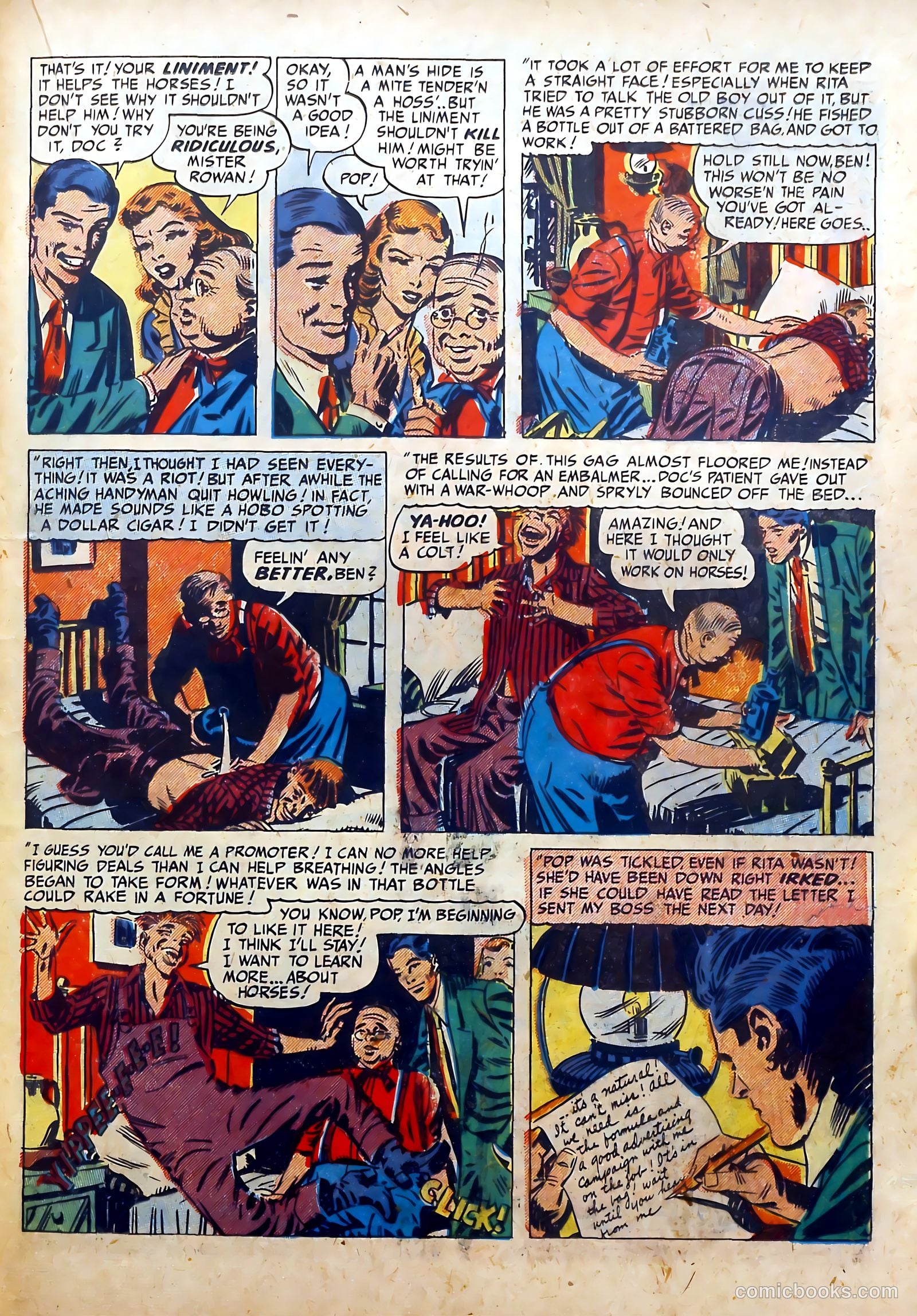 Real Romances #6 (1950) — page 31 of 52