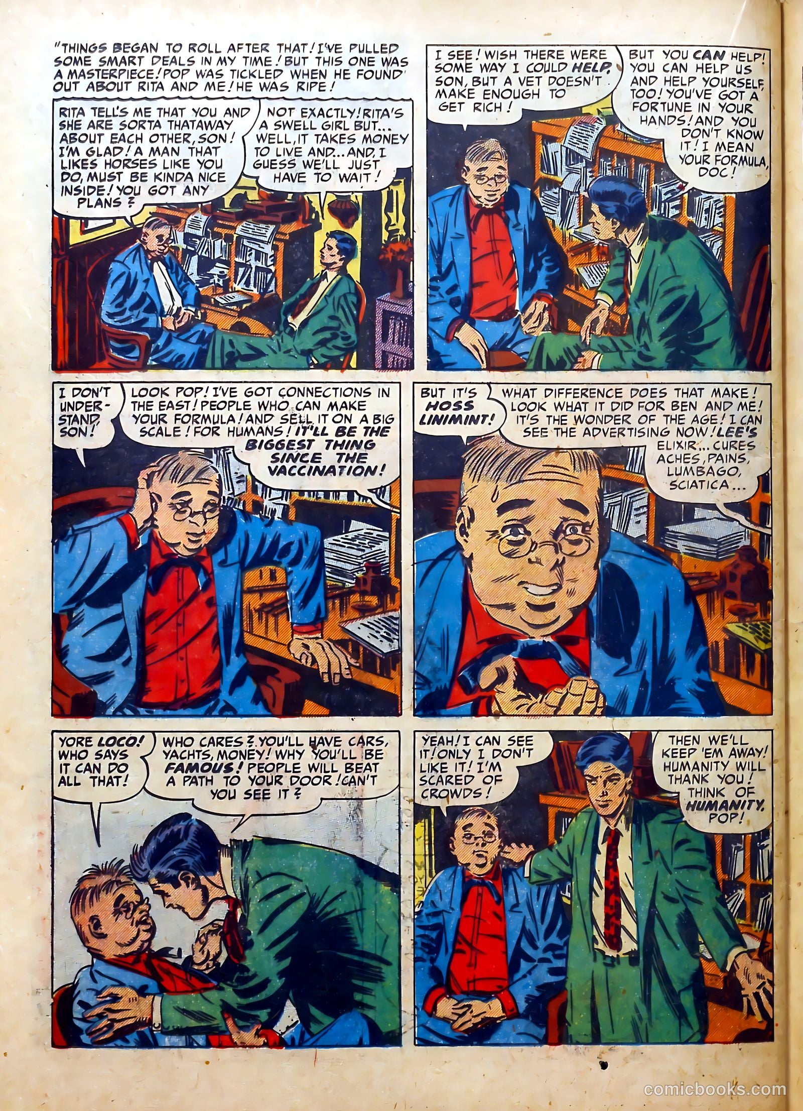 Real Romances #6 (1950) — page 34 of 52
