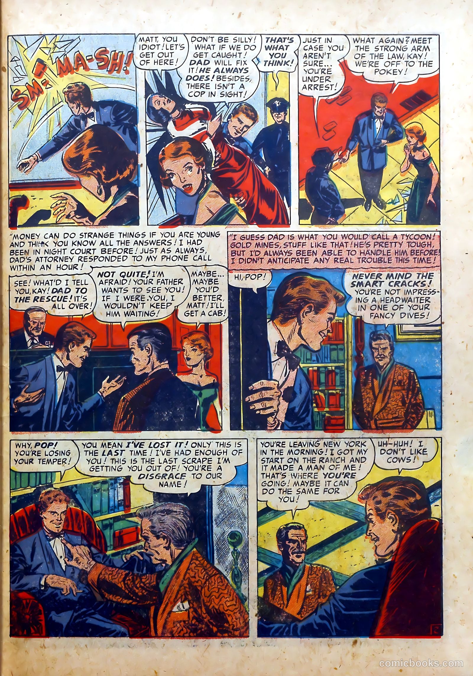 Real Romances #6 (1950) — page 41 of 52