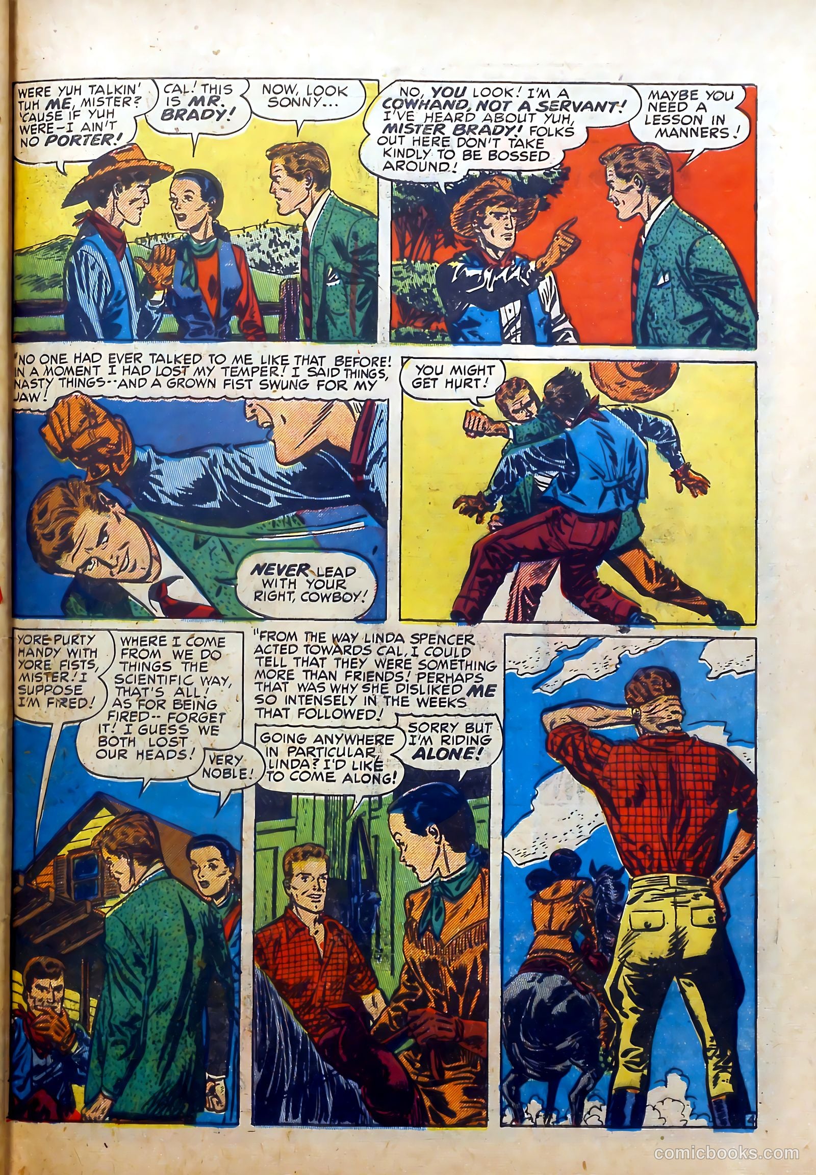 Real Romances #6 (1950) — page 43 of 52