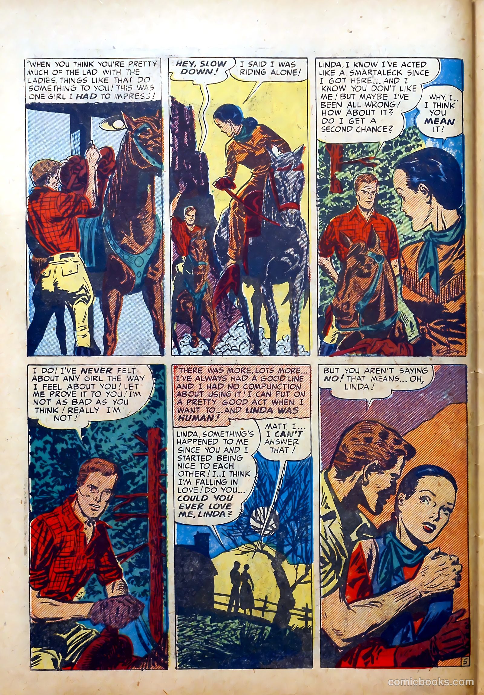 Real Romances #6 (1950) — page 44 of 52