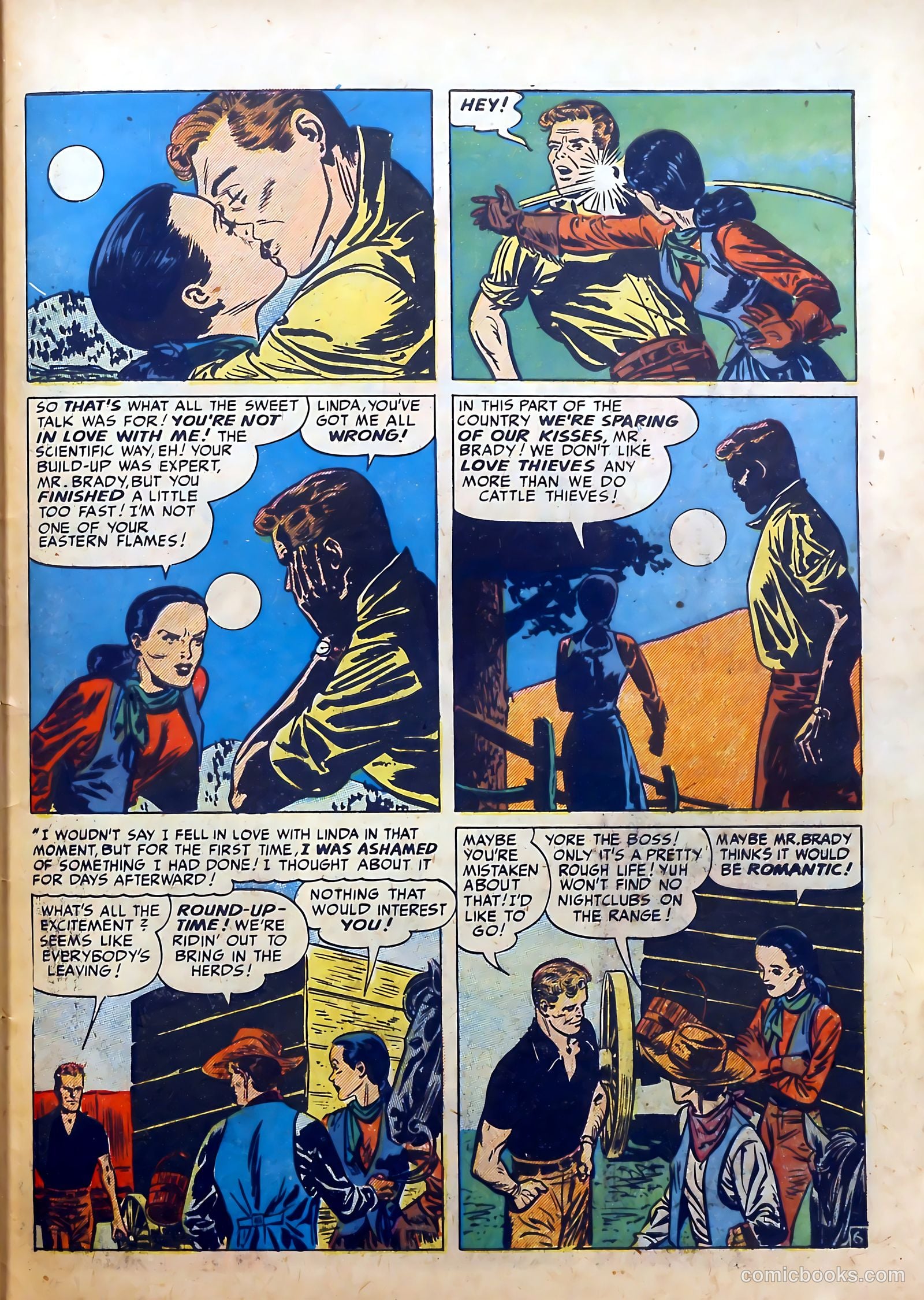 Real Romances #6 (1950) — page 45 of 52