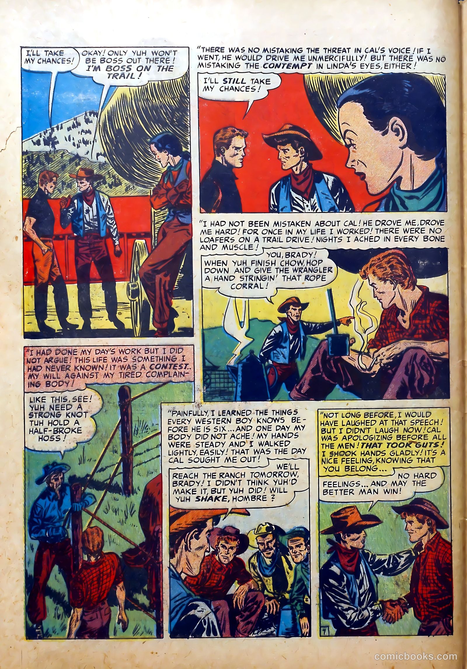 Real Romances #6 (1950) — page 46 of 52