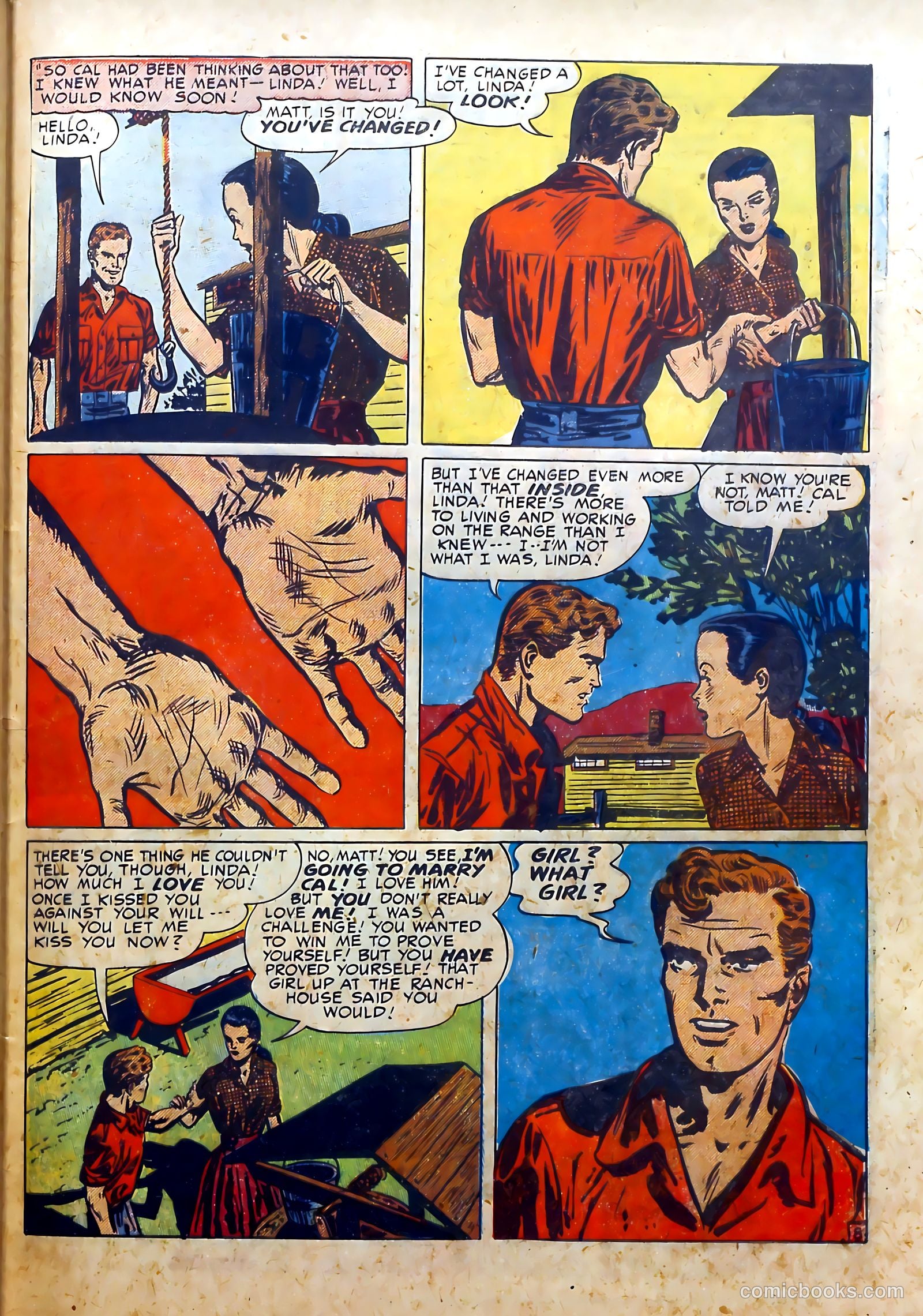 Real Romances #6 (1950) — page 47 of 52