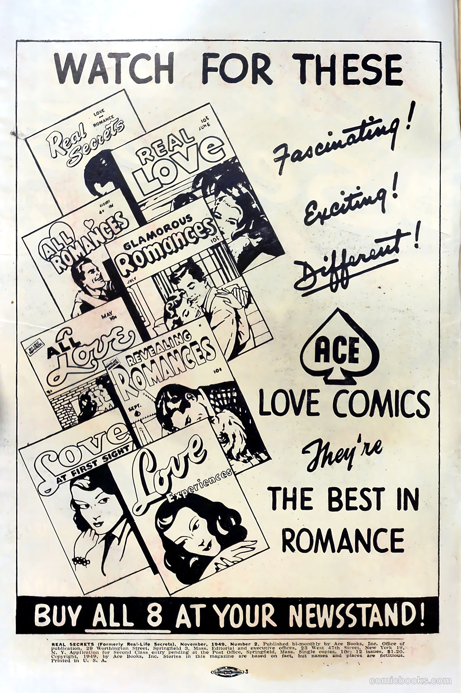 Real Secrets #2 (1949) — page 2 of 36