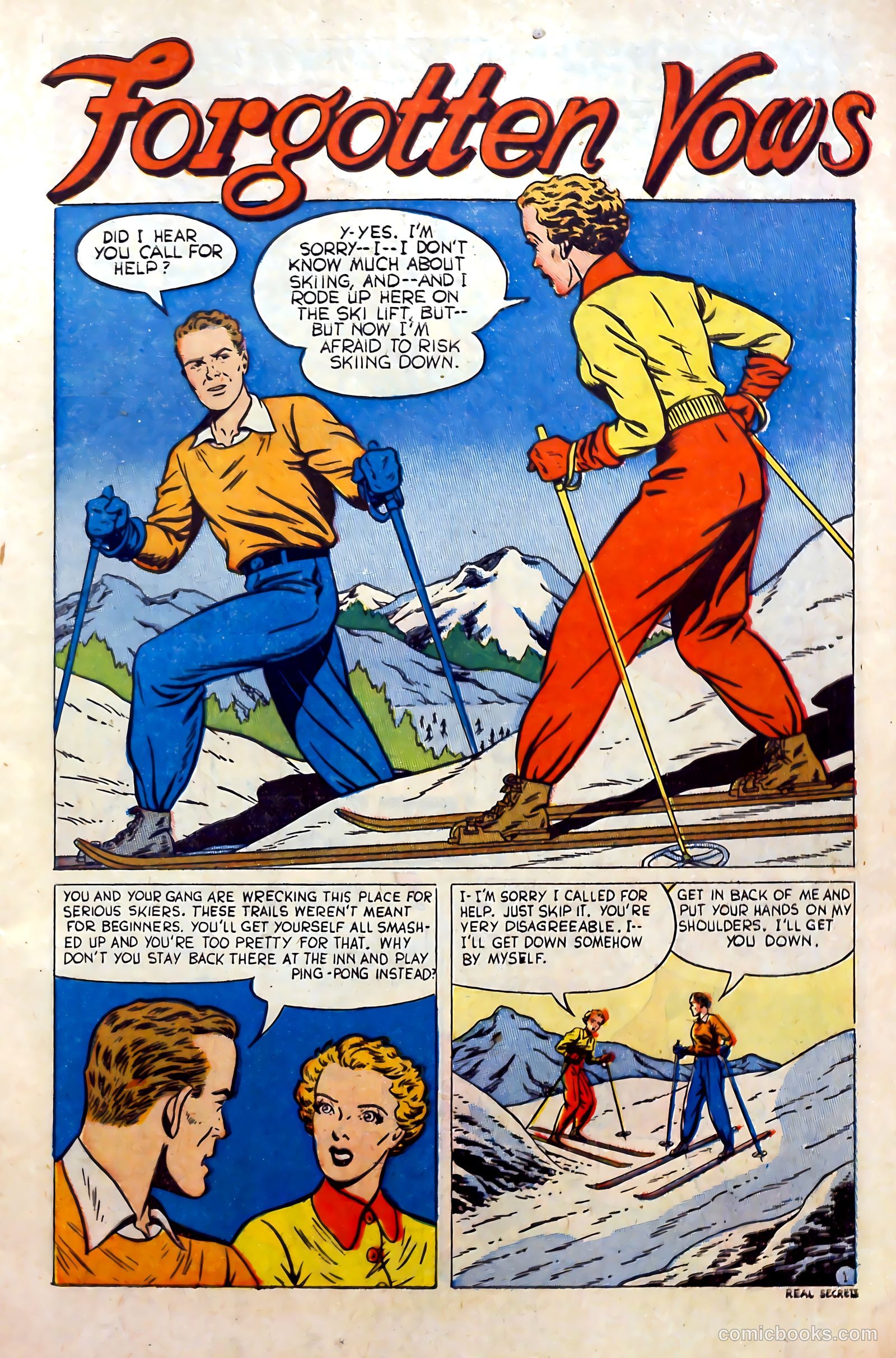 Real Secrets #2 (1949) — page 3 of 36