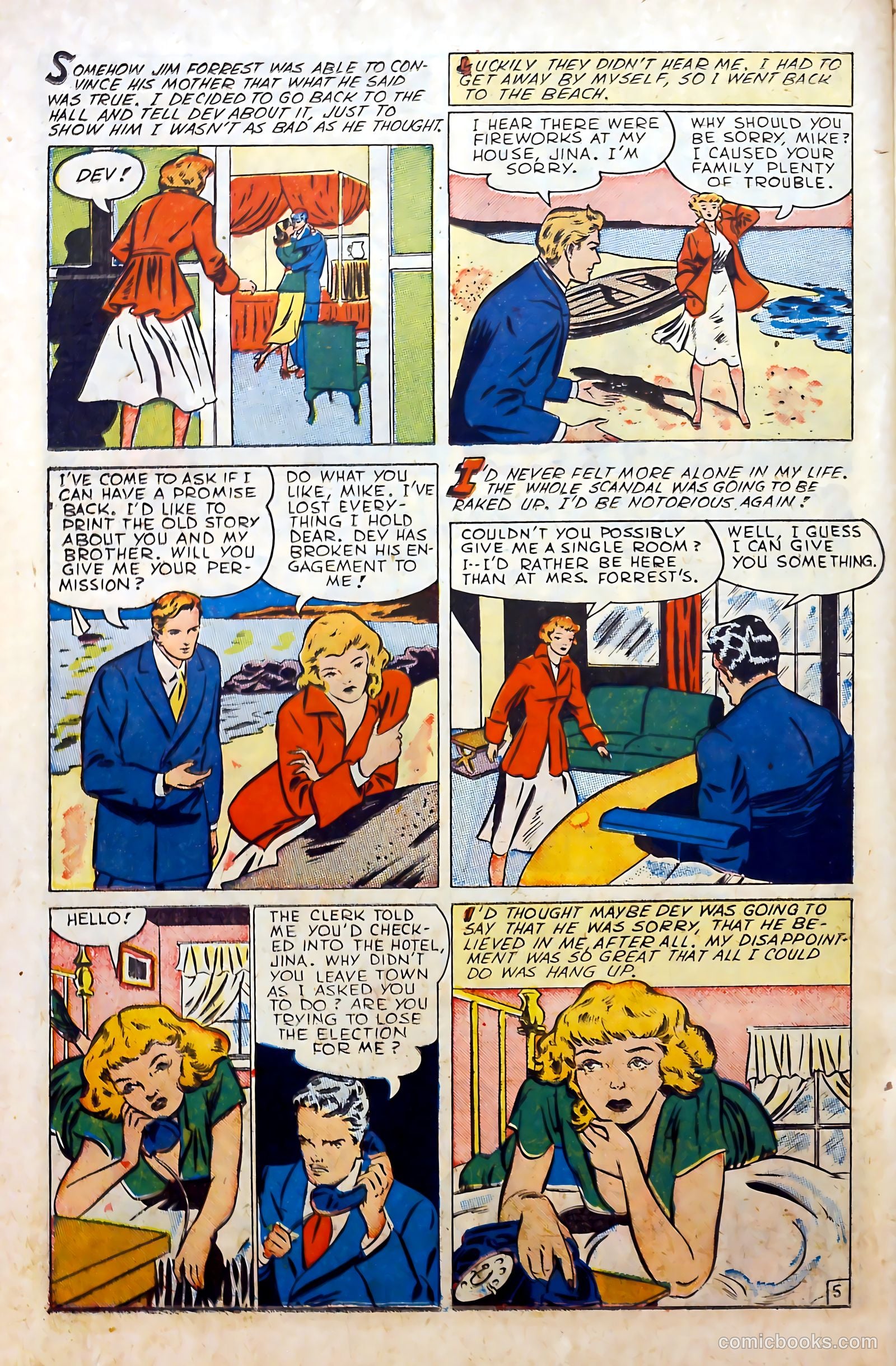 Real Secrets #2 (1949) — page 22 of 36