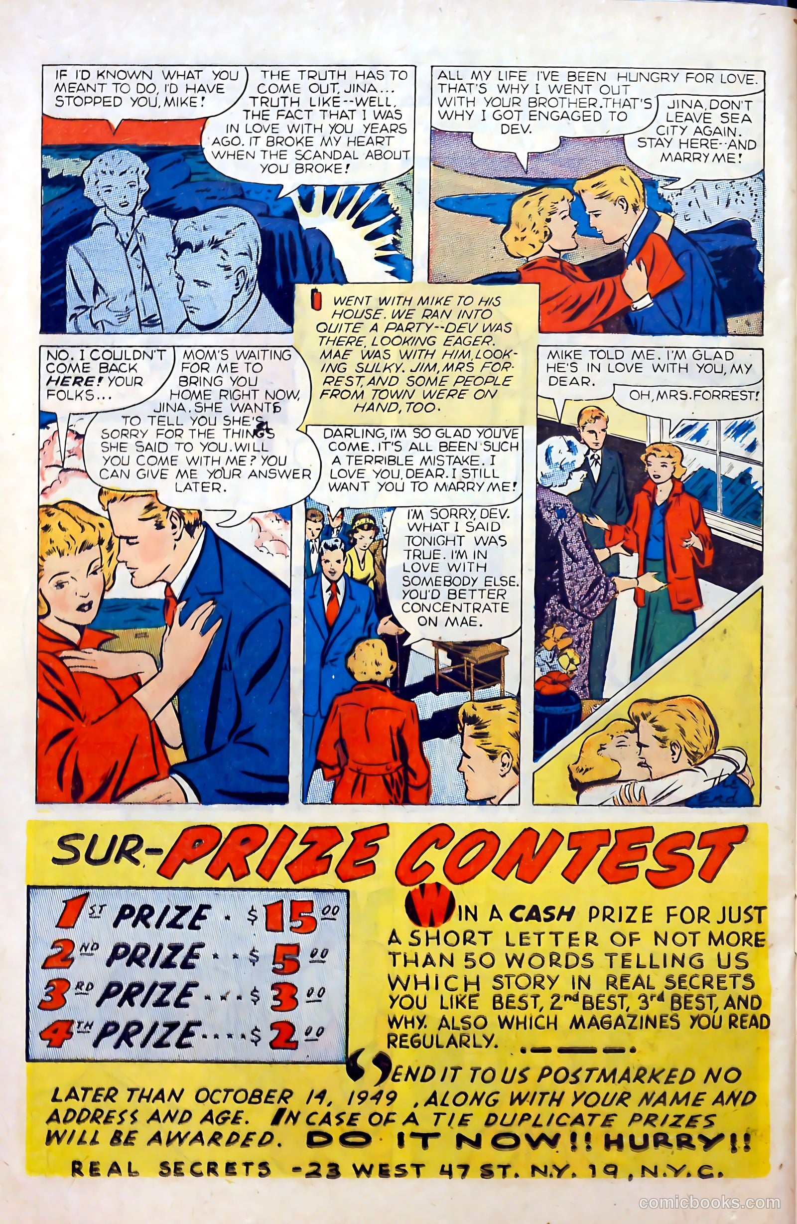 Real Secrets #2 (1949) — page 24 of 36