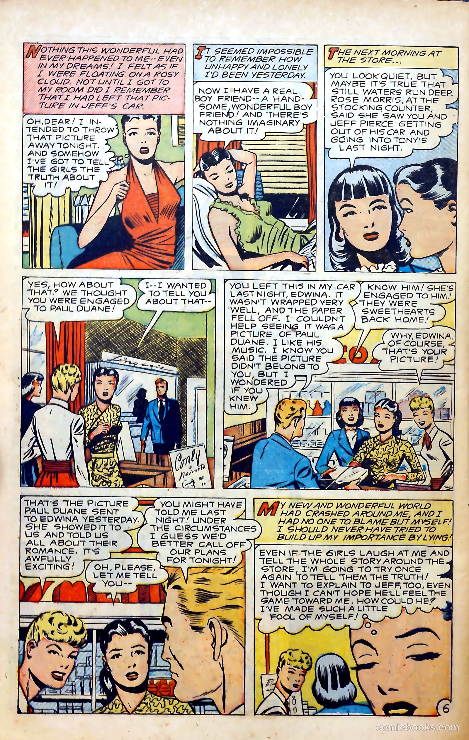 Real Secrets #3 (1950) — page 8 of 36