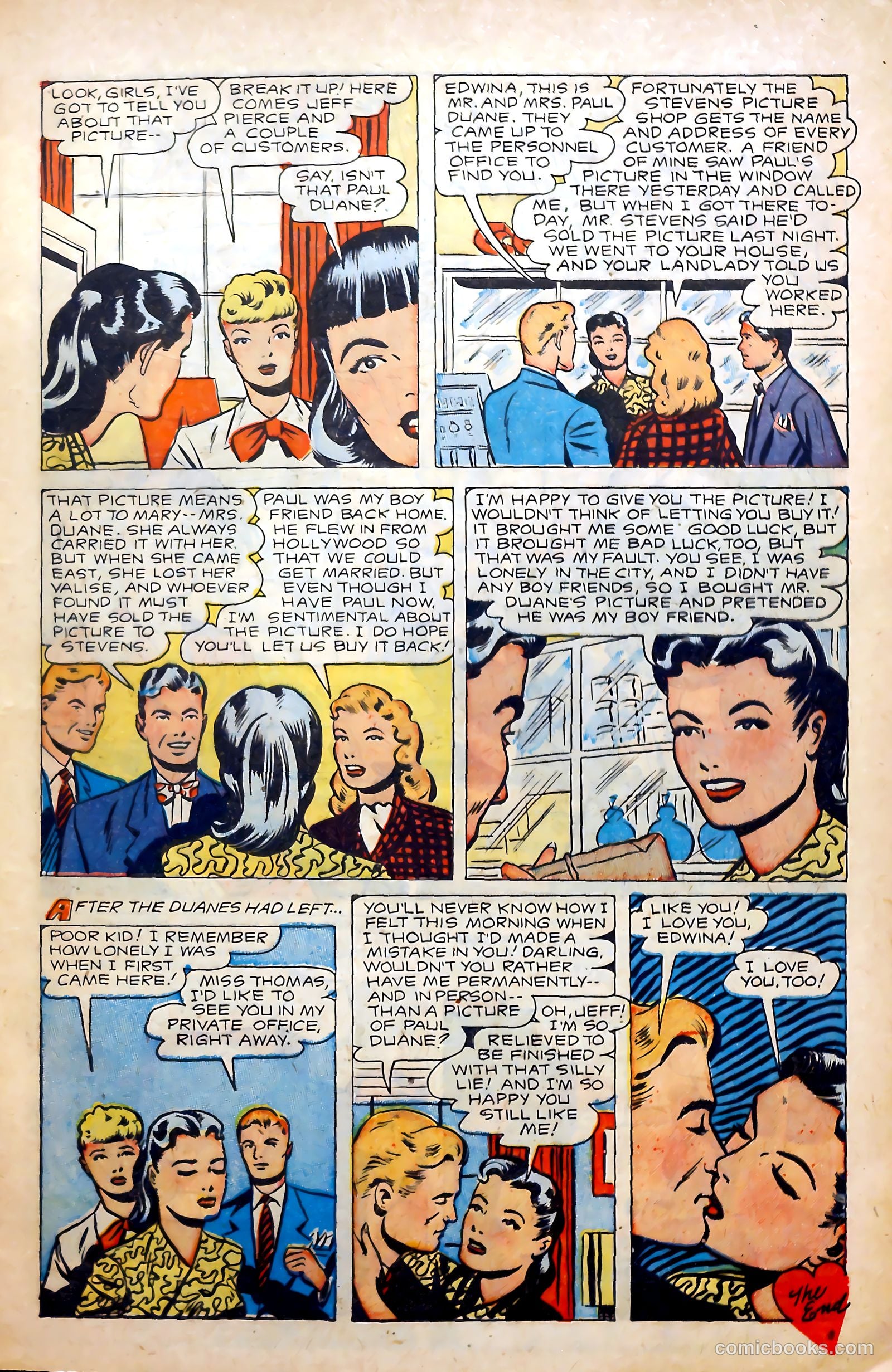 Real Secrets #3 (1950) — page 9 of 36