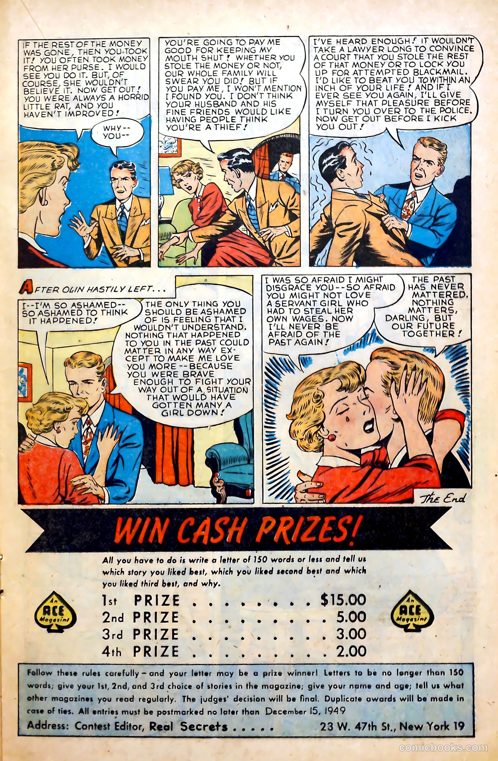 Real Secrets #3 (1950) — page 17 of 36