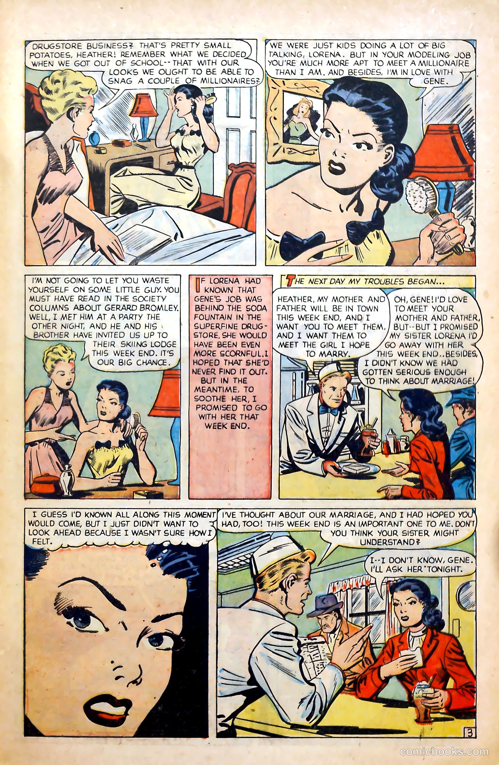 Real Secrets #3 (1950) — page 29 of 36