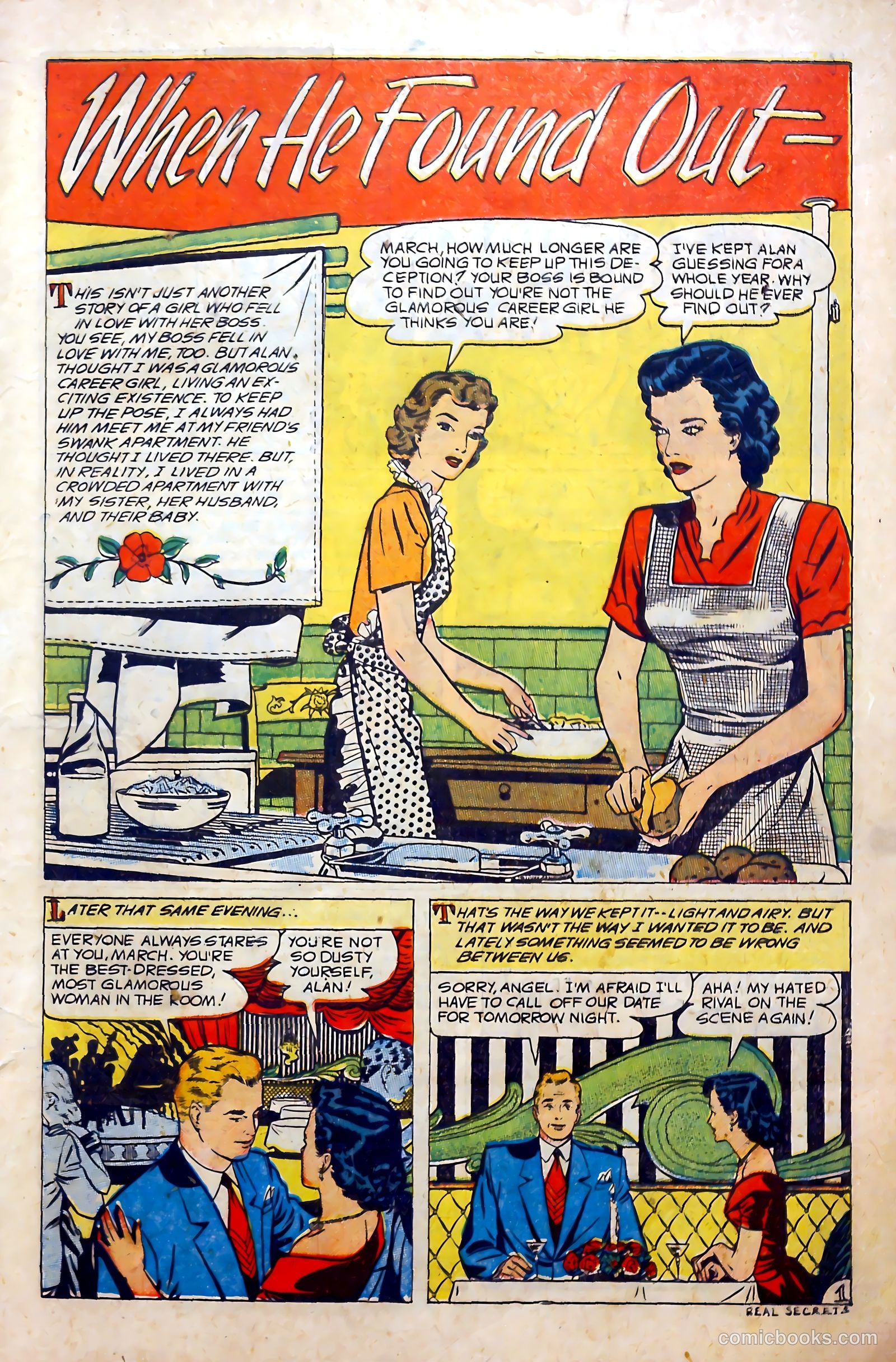 Real Secrets #4 (1950) — page 3 of 52