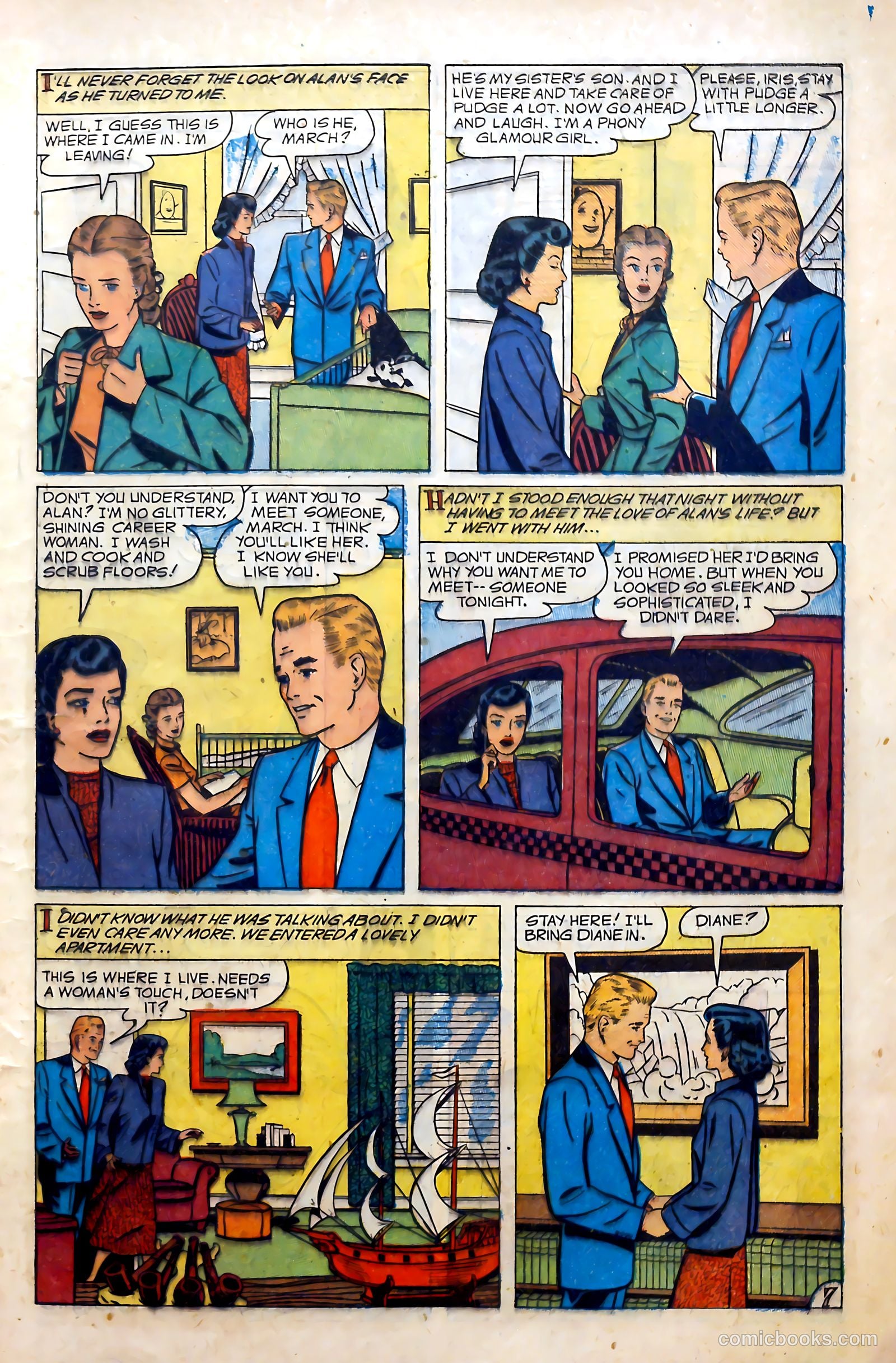 Real Secrets #4 (1950) — page 9 of 52