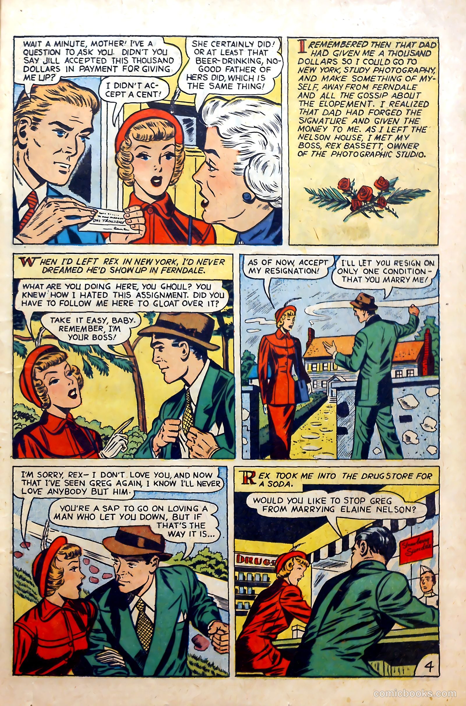 Real Secrets #4 (1950) — page 31 of 52