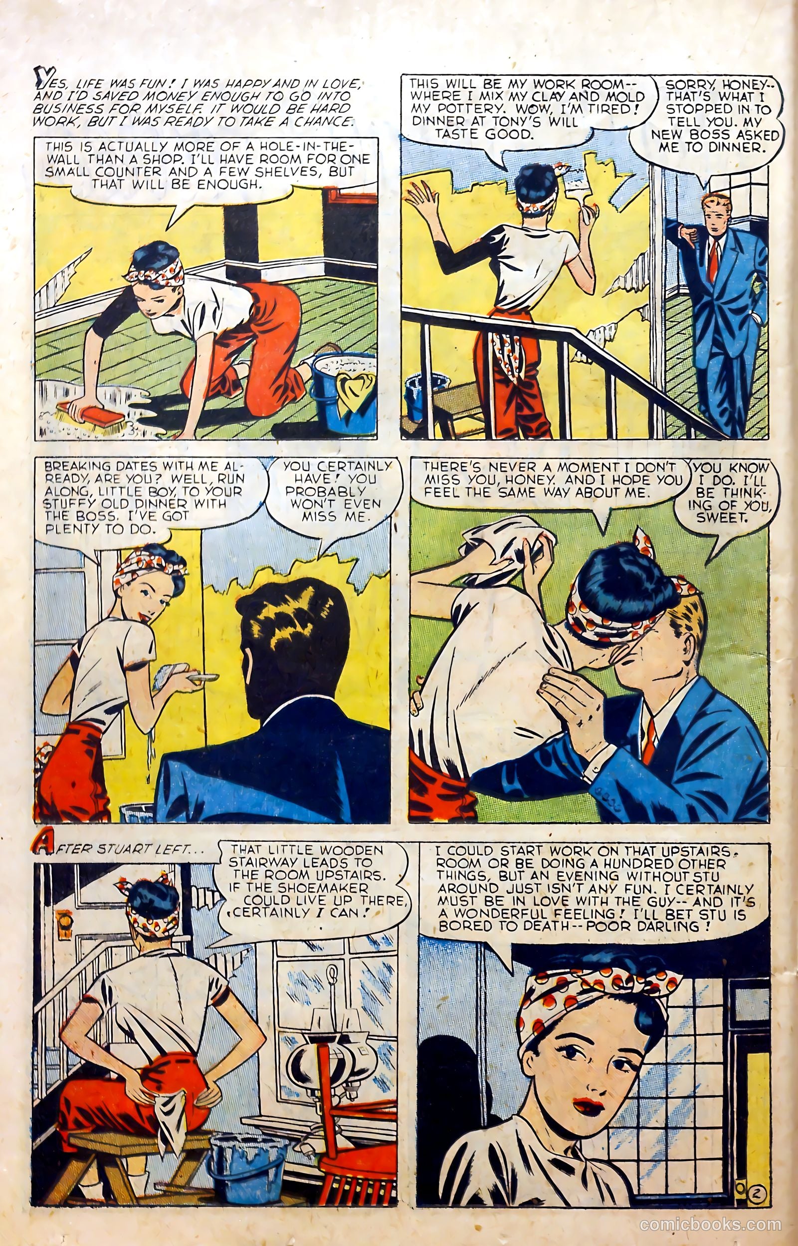 Real Secrets #4 (1950) — page 36 of 52
