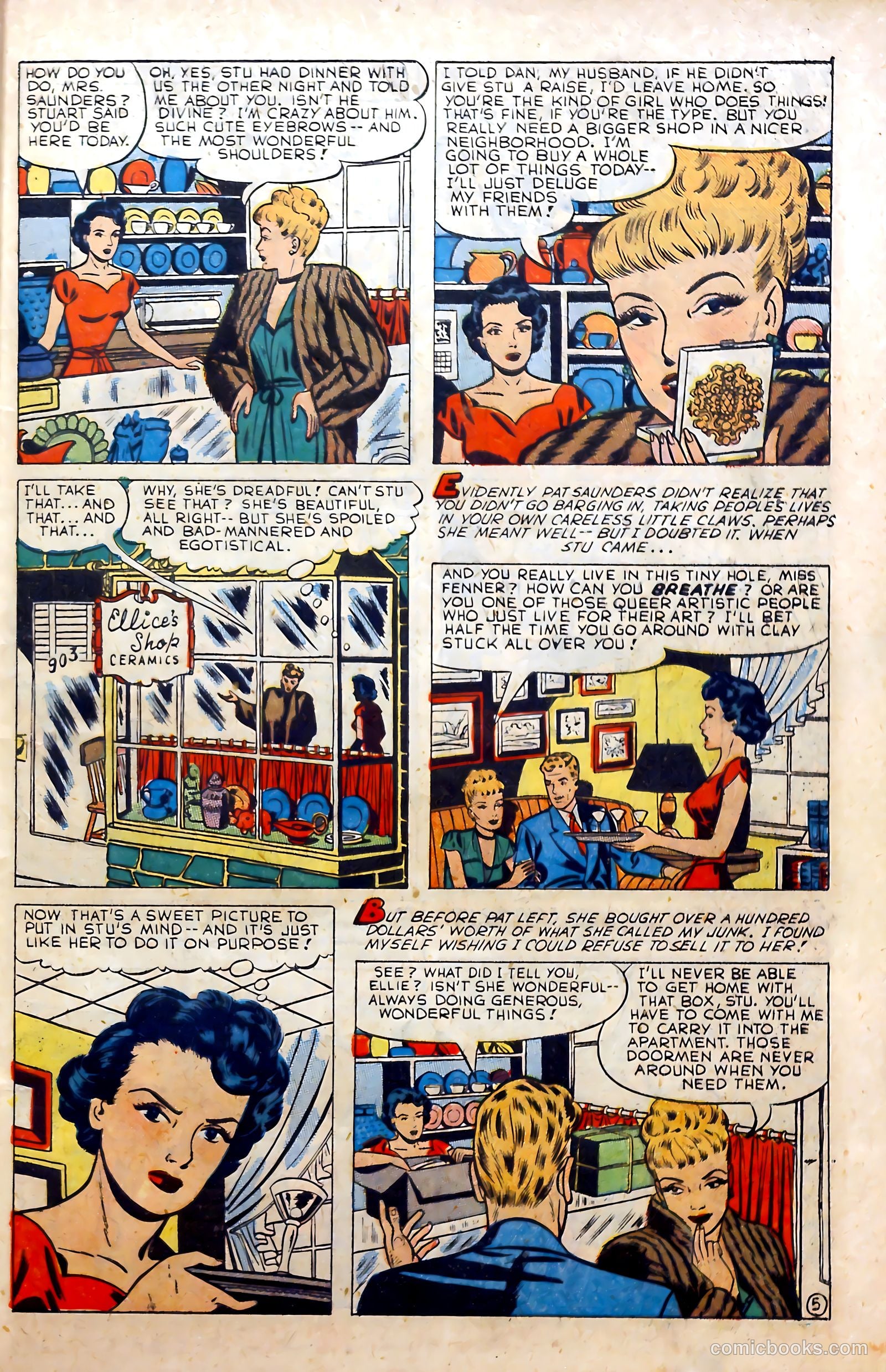 Real Secrets #4 (1950) — page 39 of 52