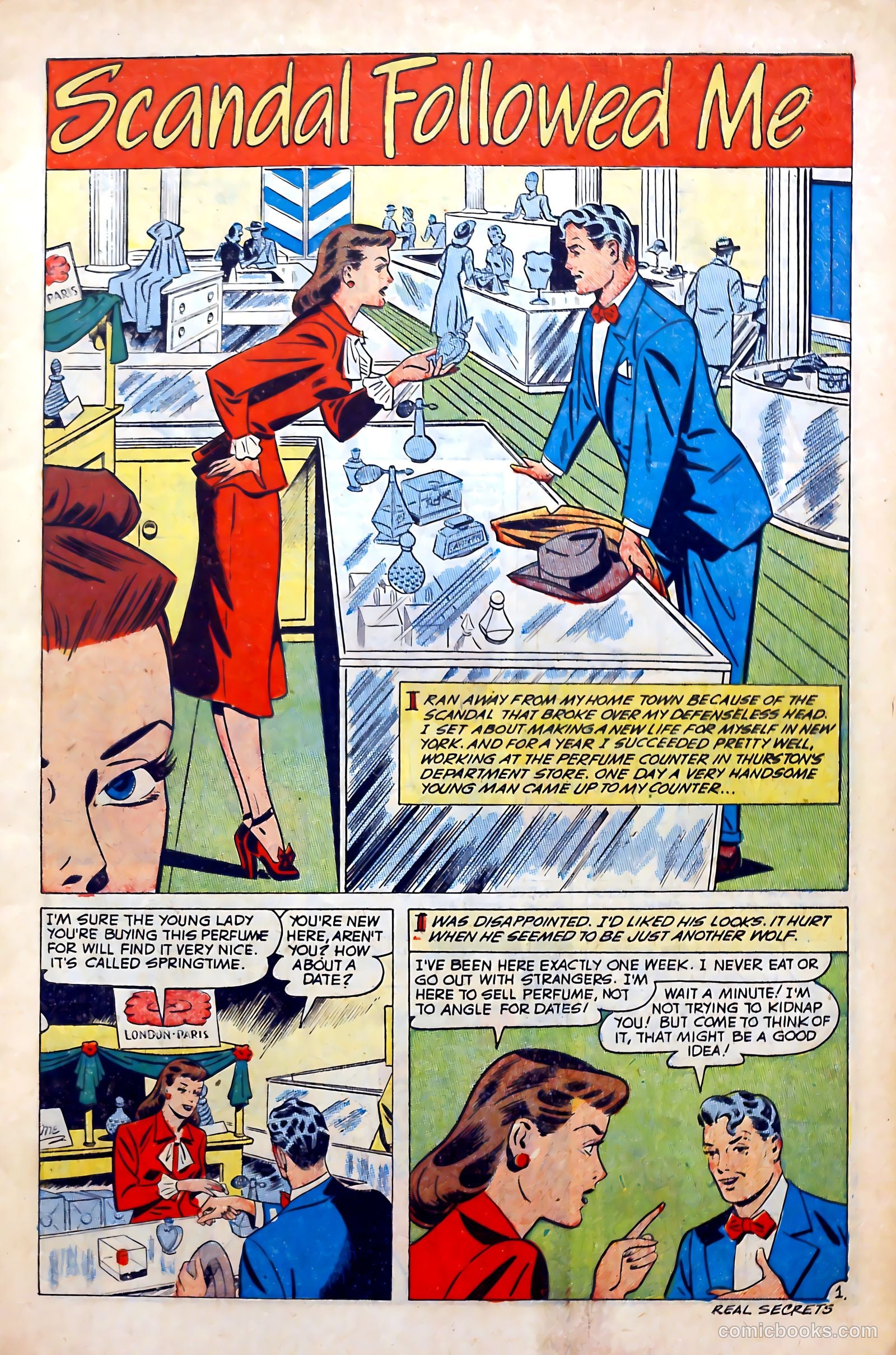 Real Secrets #5 (1950) — page 3 of 36