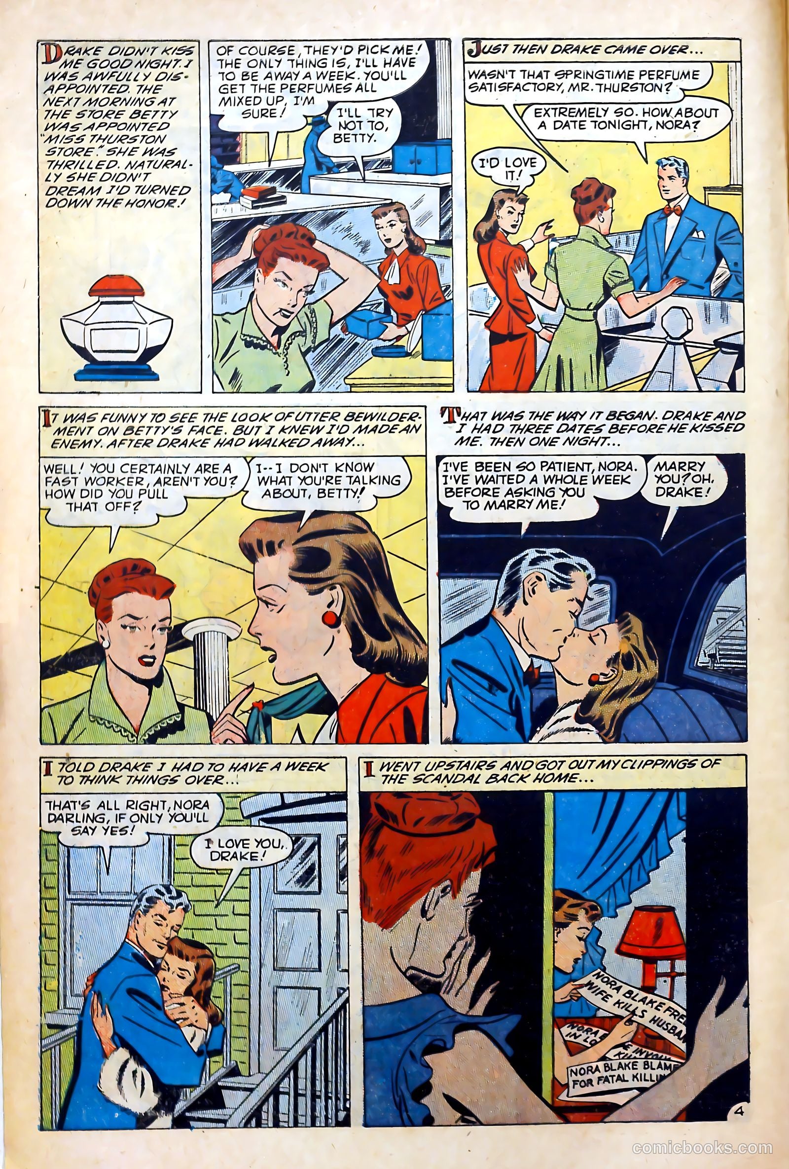 Real Secrets #5 (1950) — page 6 of 36