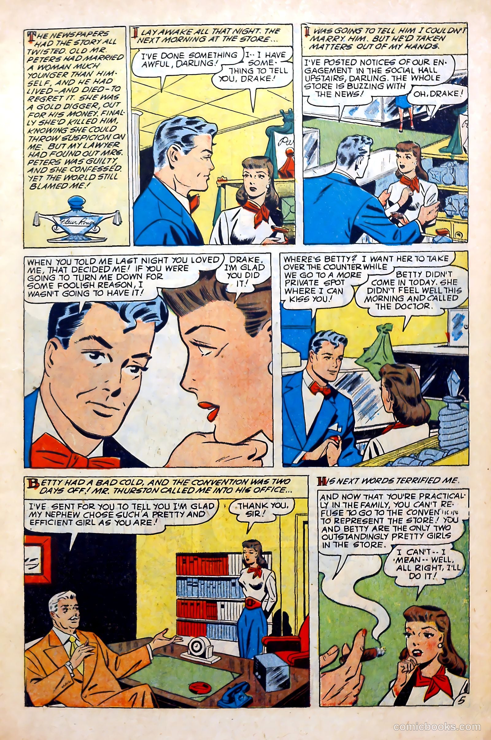 Real Secrets #5 (1950) — page 7 of 36