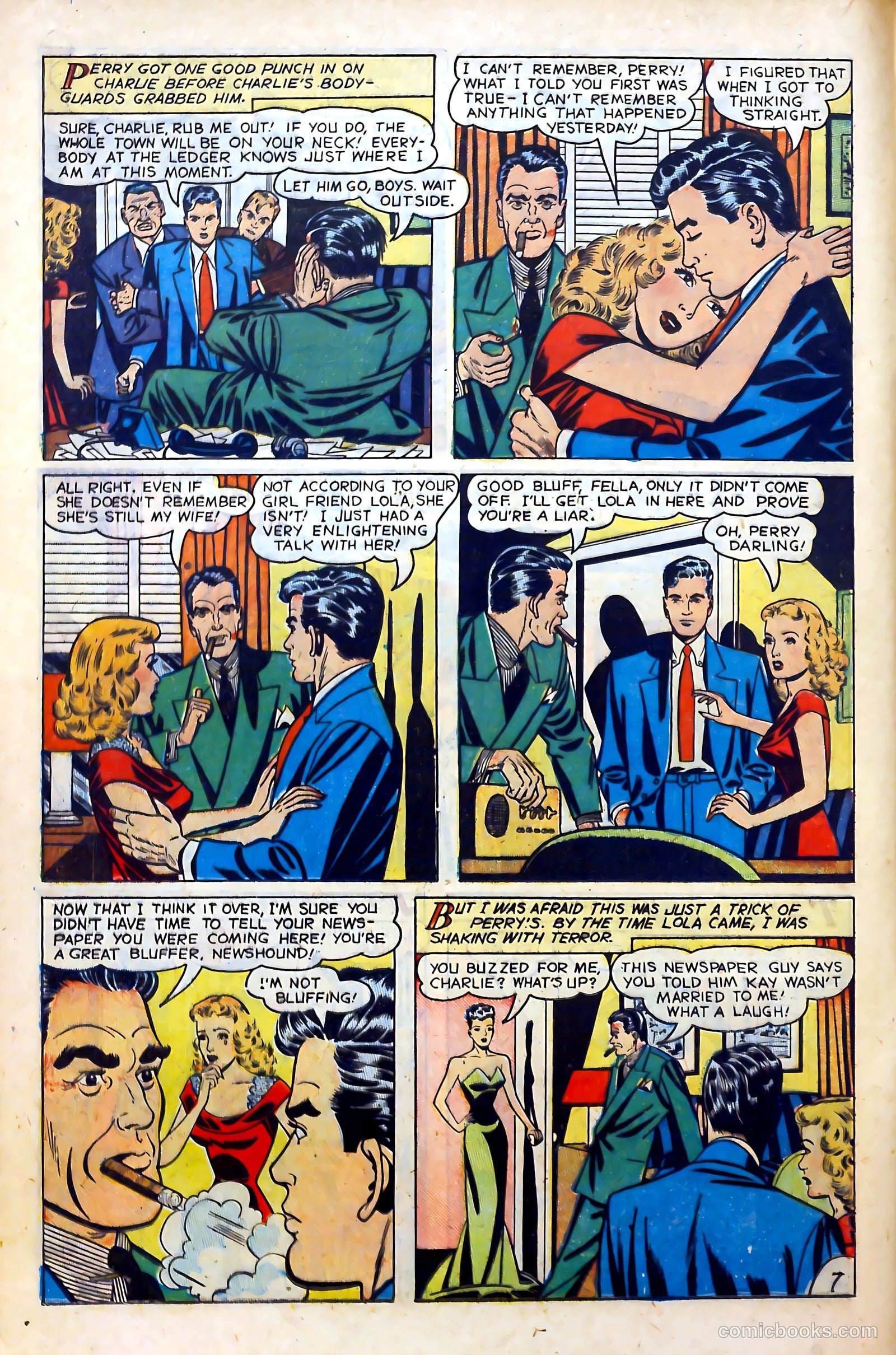 Real Secrets #5 (1950) — page 16 of 36