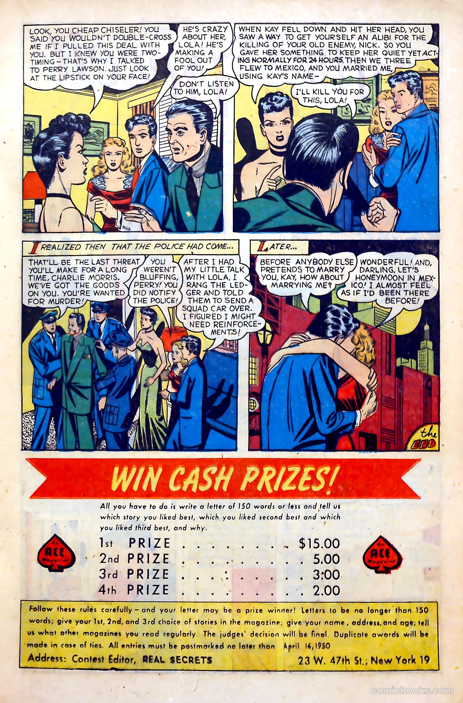 Real Secrets #5 (1950) — page 17 of 36