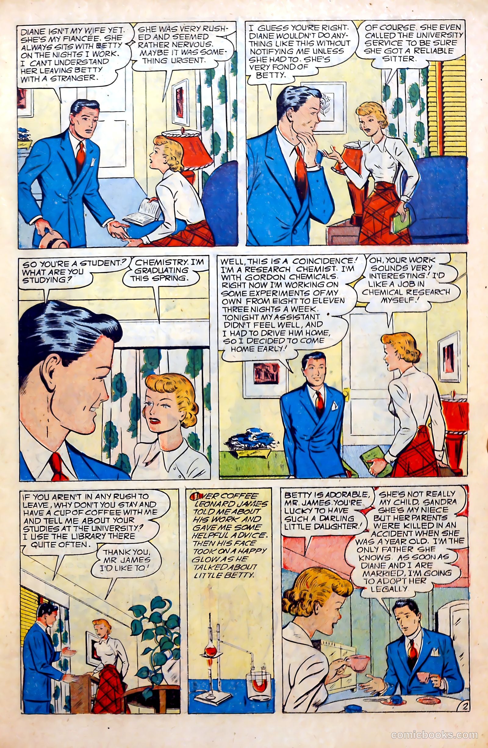 Real Secrets #5 (1950) — page 19 of 36
