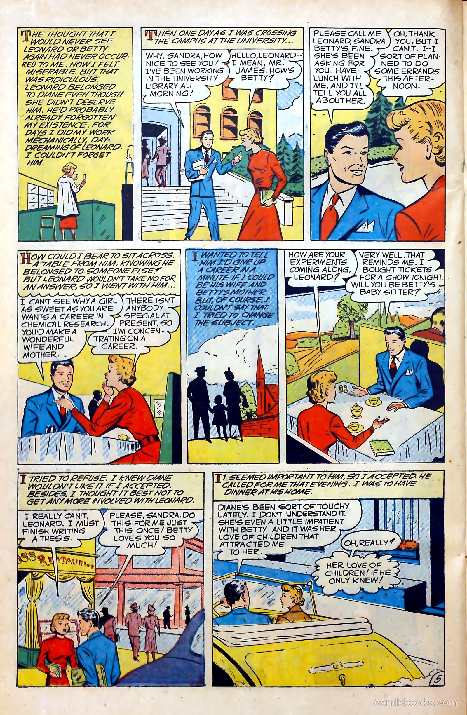 Real Secrets #5 (1950) — page 22 of 36