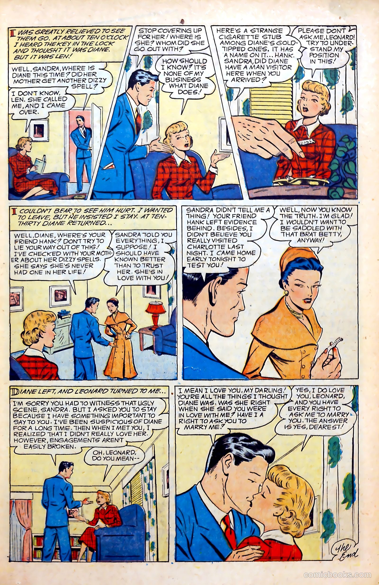 Real Secrets #5 (1950) — page 25 of 36