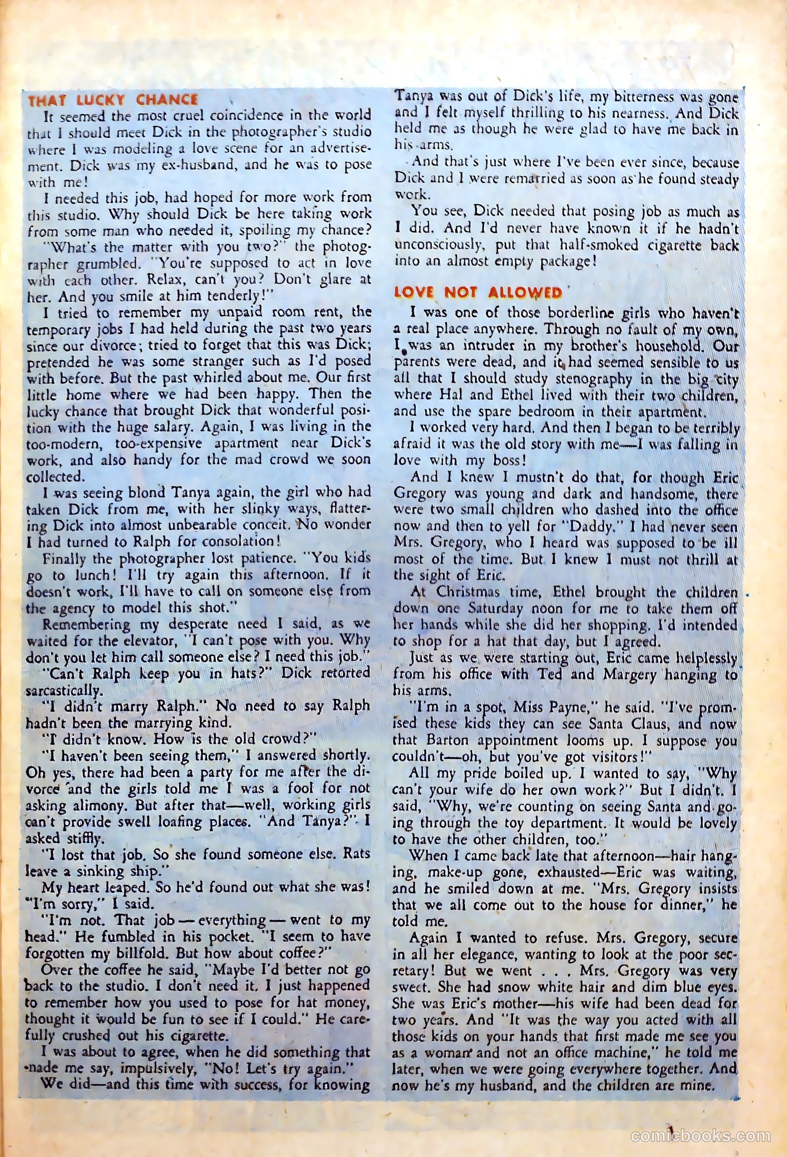 Real Secrets #5 (1950) — page 27 of 36