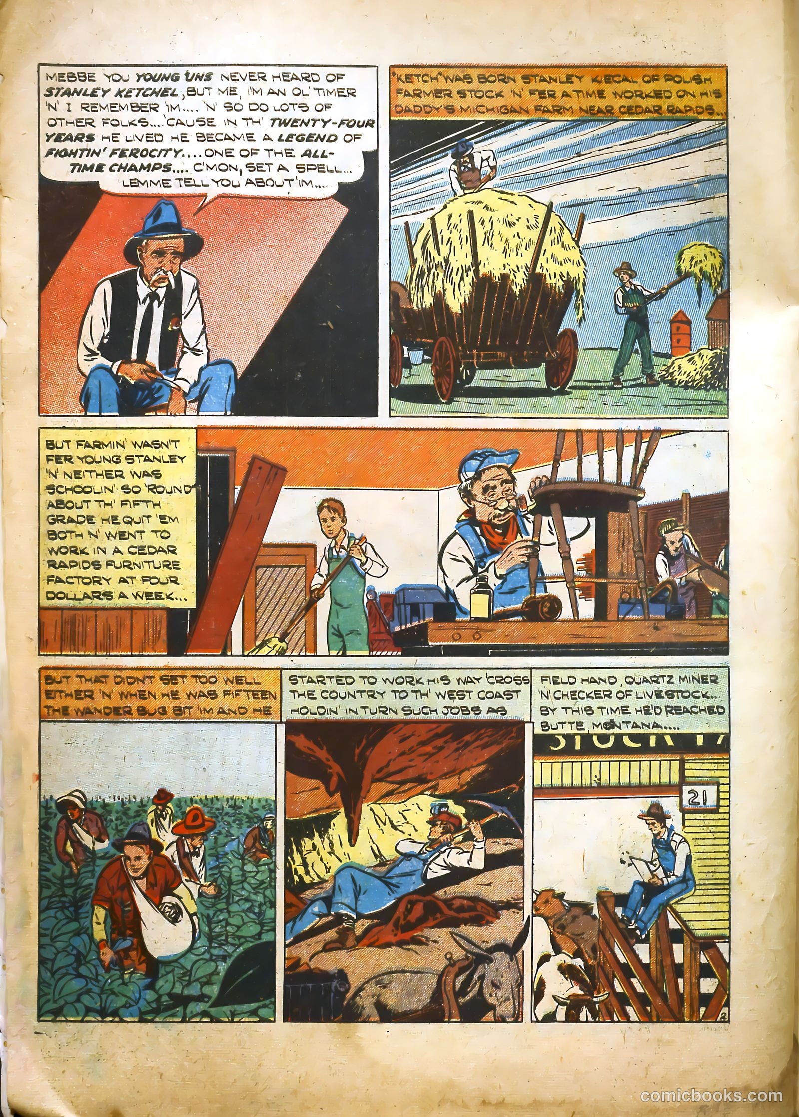 Real Sports Comics #1 (1948) — page 4 of 53