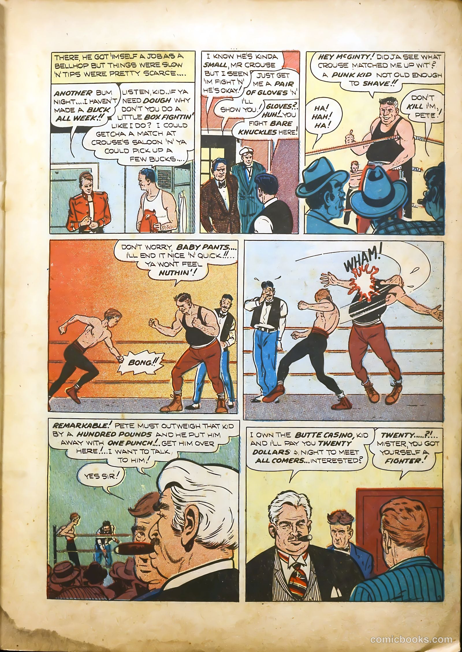 Real Sports Comics #1 (1948) — page 5 of 53