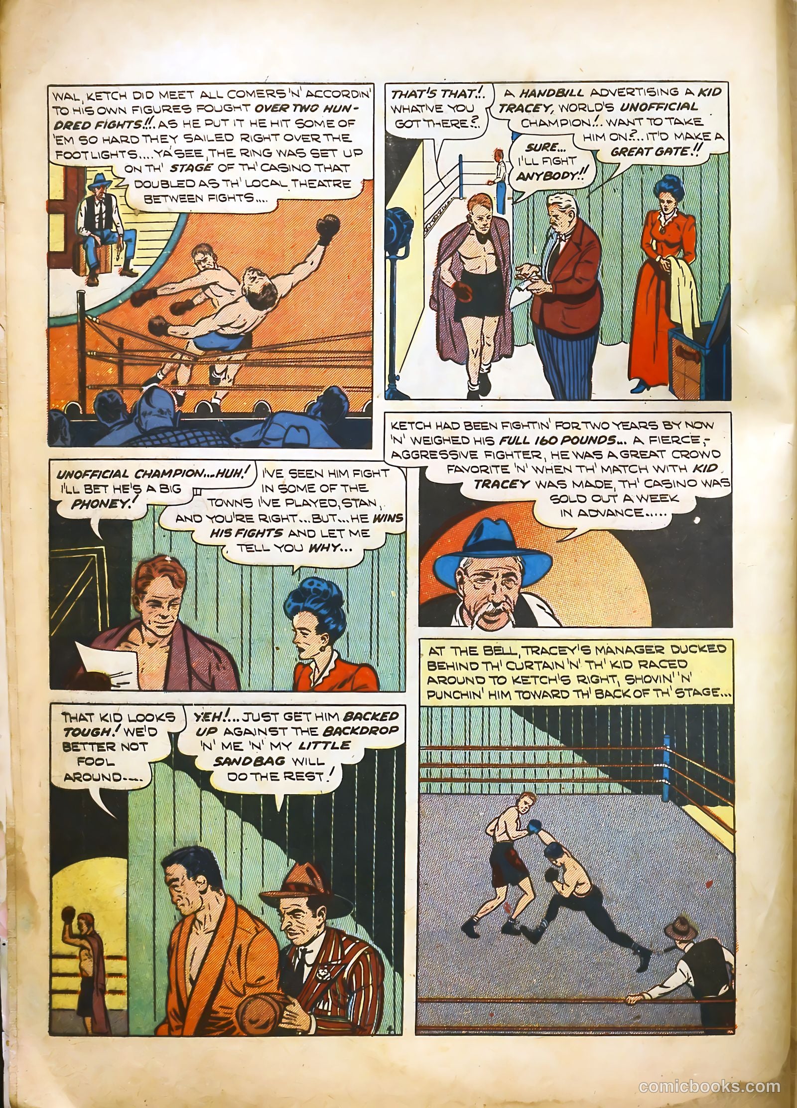 Real Sports Comics #1 (1948) — page 6 of 53