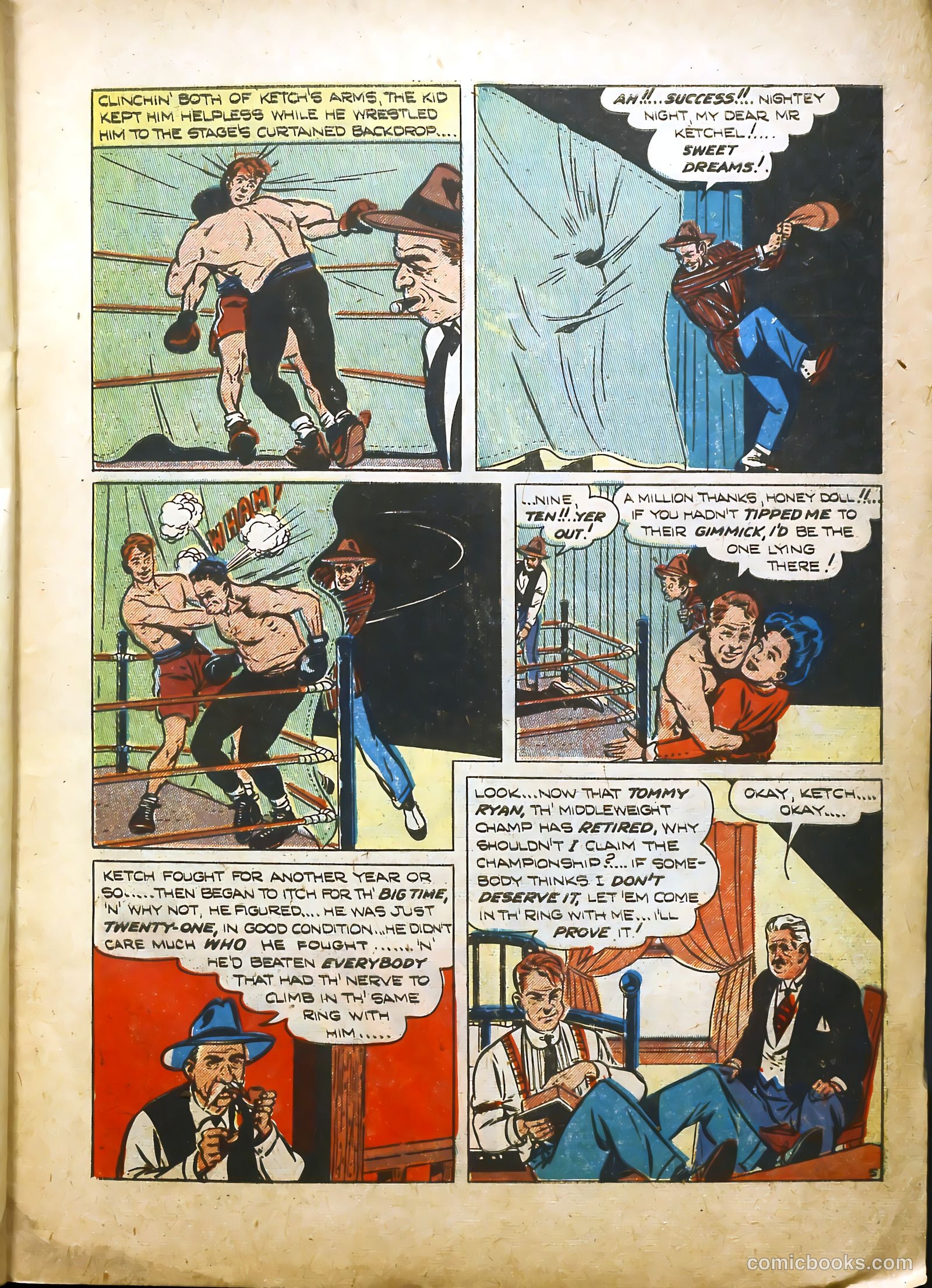 Real Sports Comics #1 (1948) — page 7 of 53