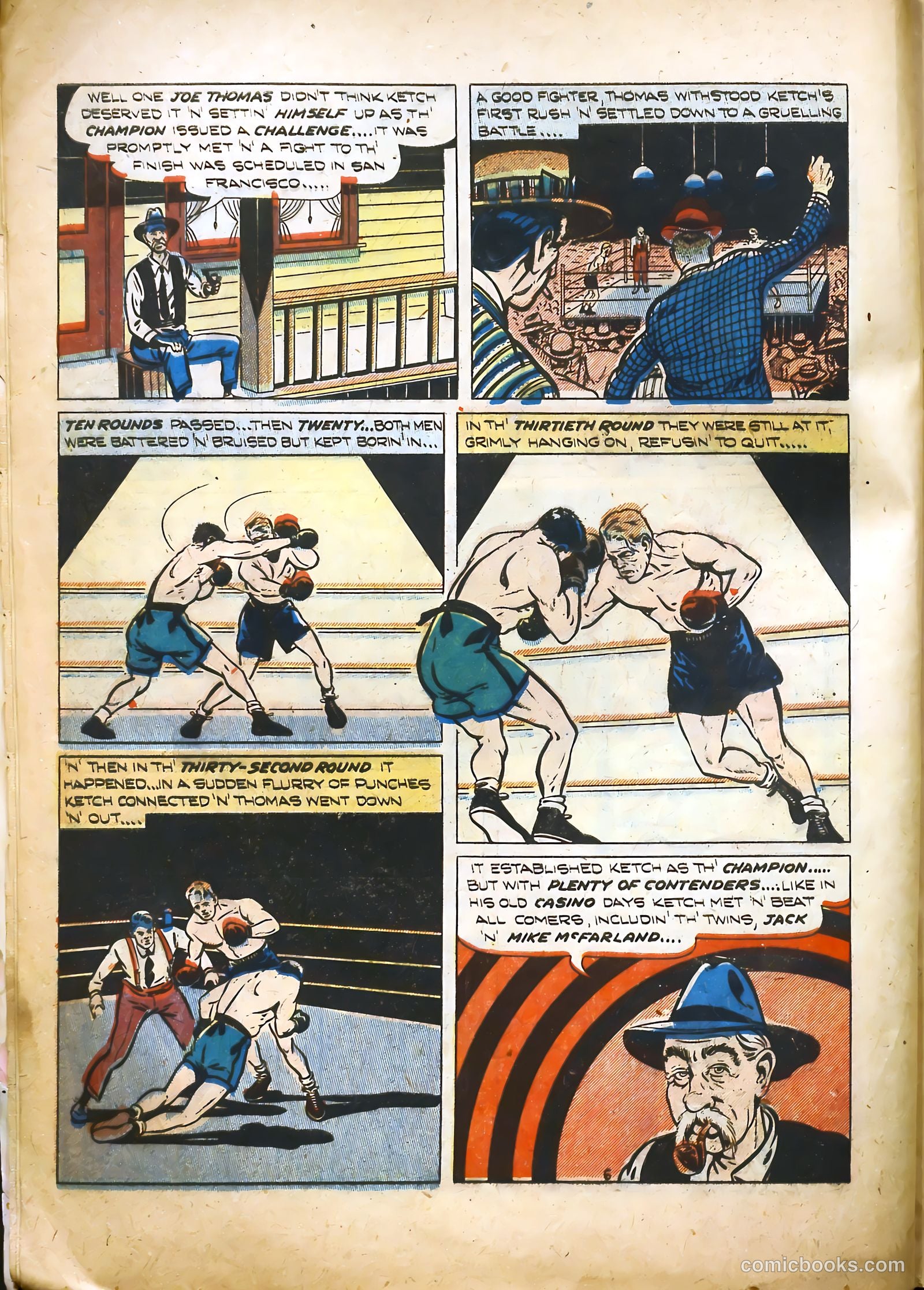 Real Sports Comics #1 (1948) — page 8 of 53