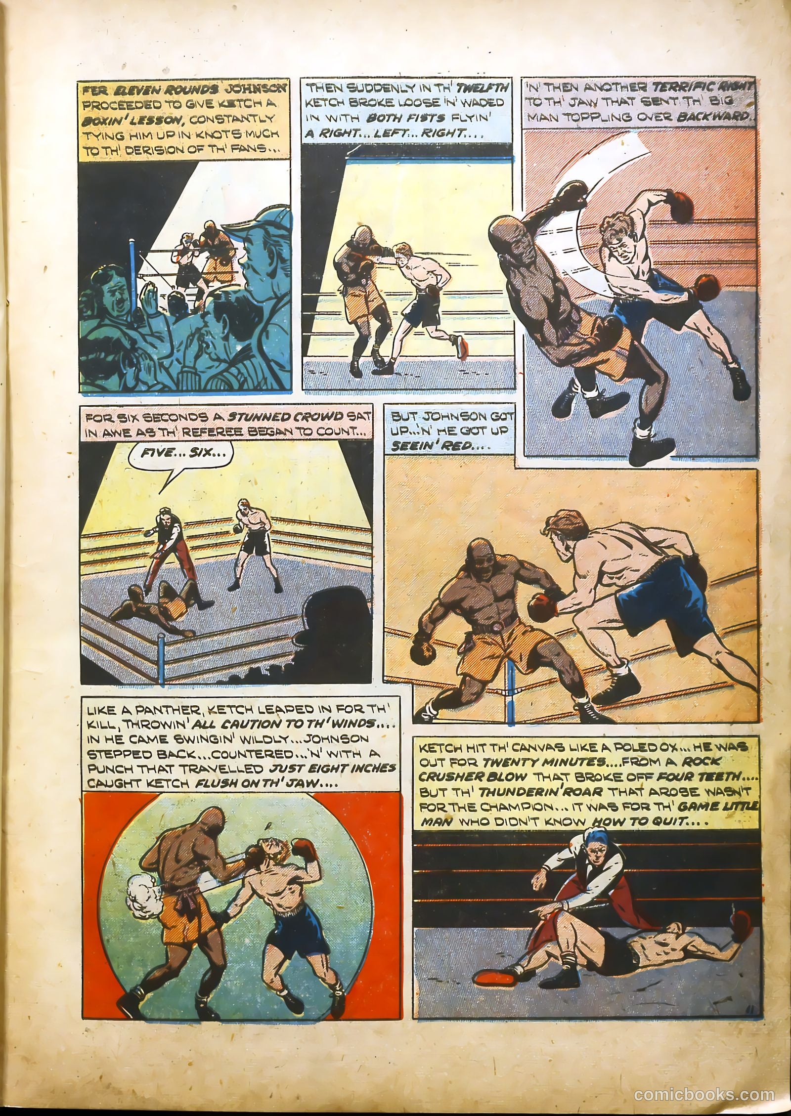 Real Sports Comics #1 (1948) — page 13 of 53