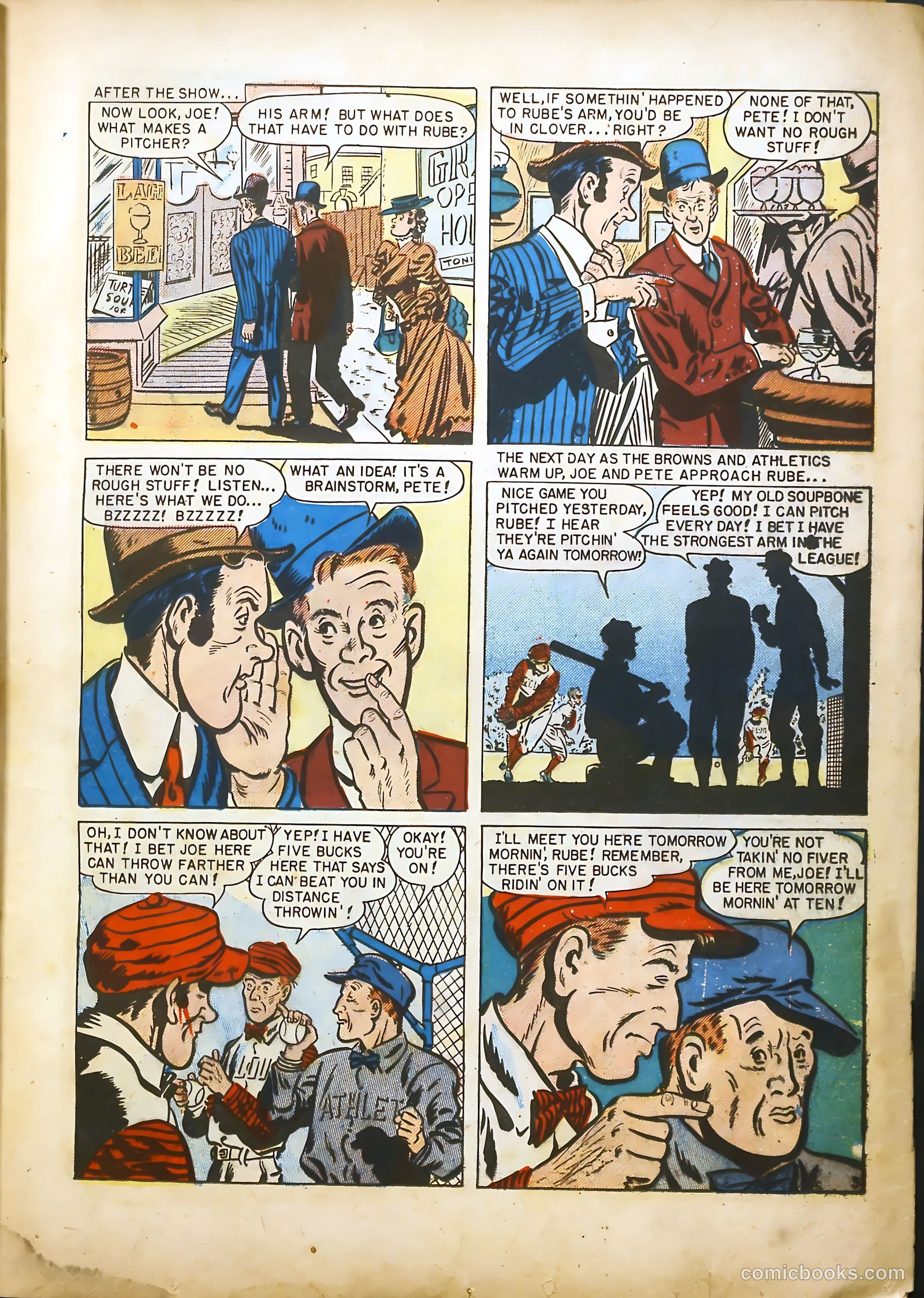 Real Sports Comics #1 (1948) — page 17 of 53