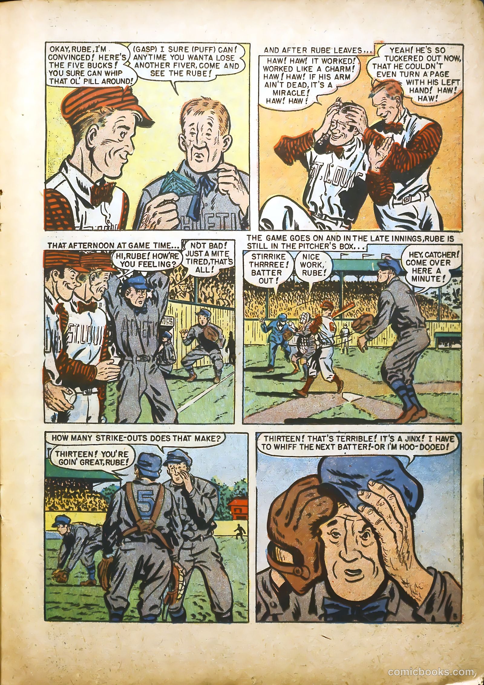 Real Sports Comics #1 (1948) — page 19 of 53