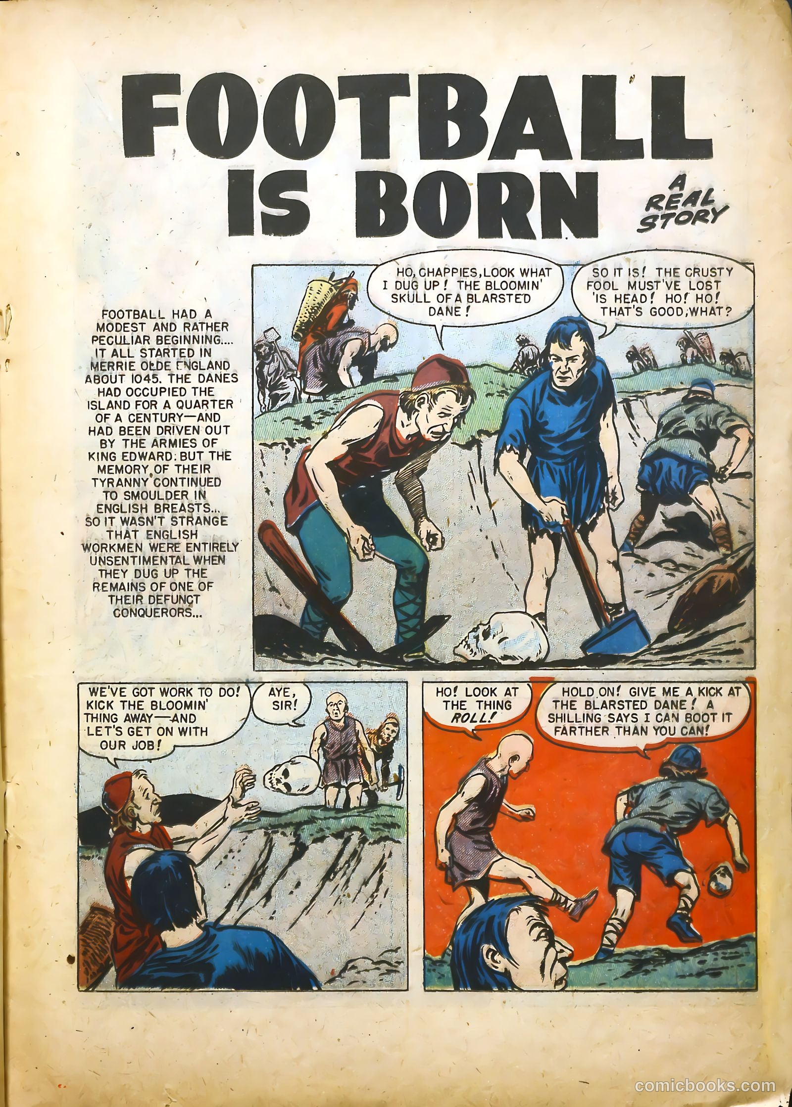 Real Sports Comics #1 (1948) — page 21 of 53