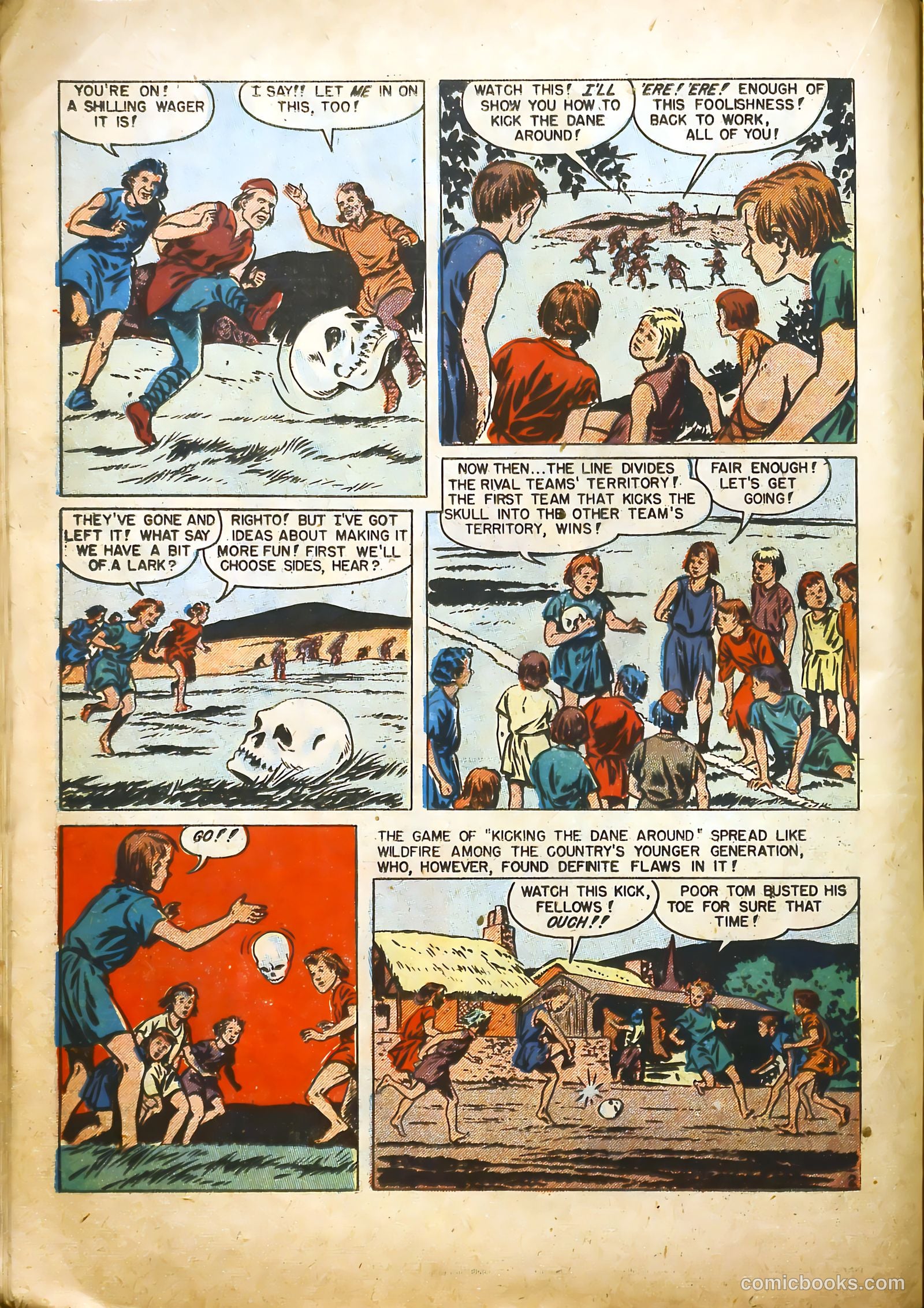 Real Sports Comics #1 (1948) — page 22 of 53